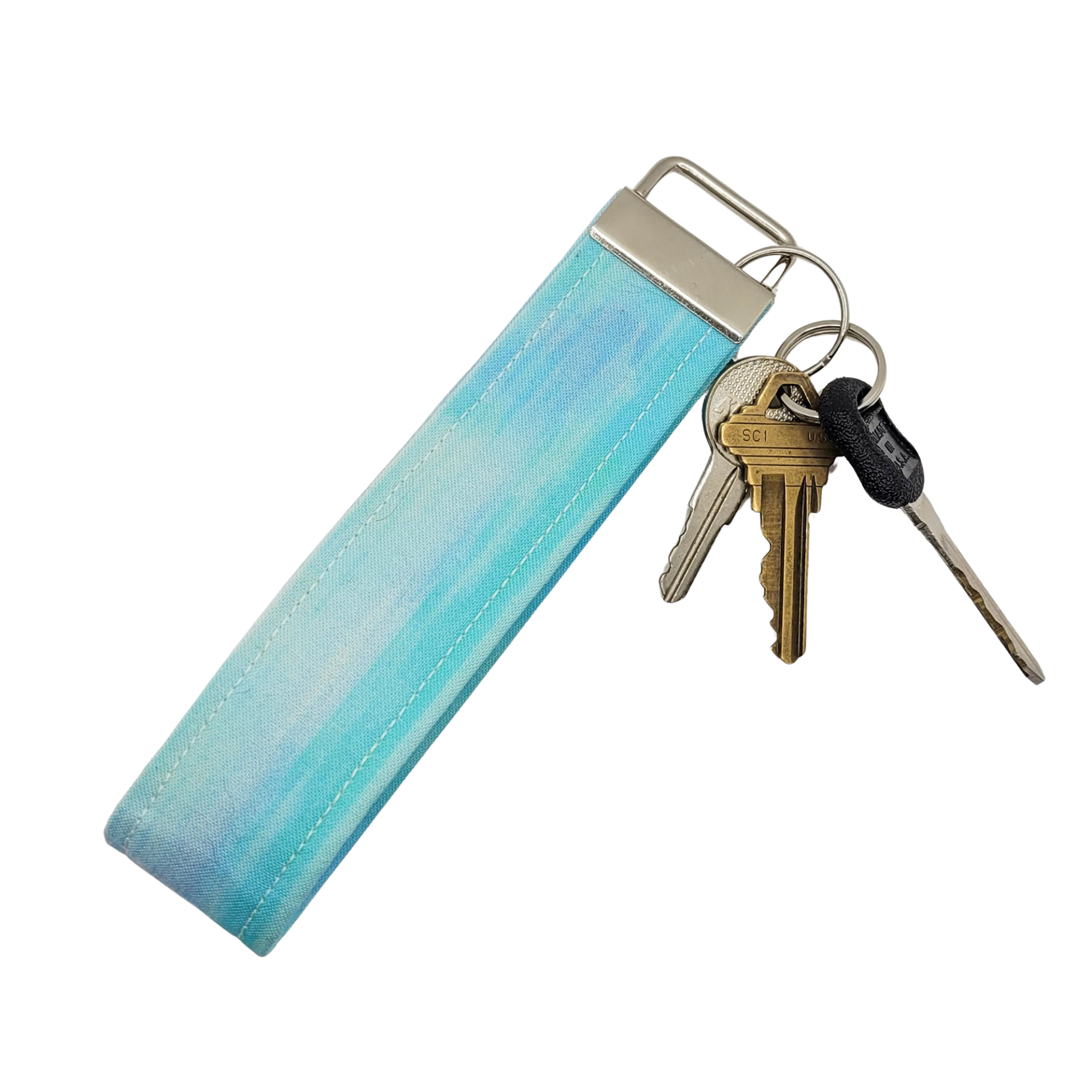 Ombre Skies Wristlet Keychain