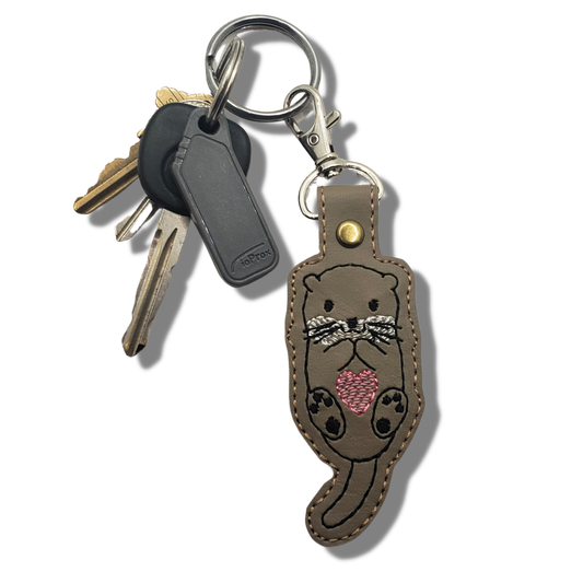 Porte-clés Loutre Chibi