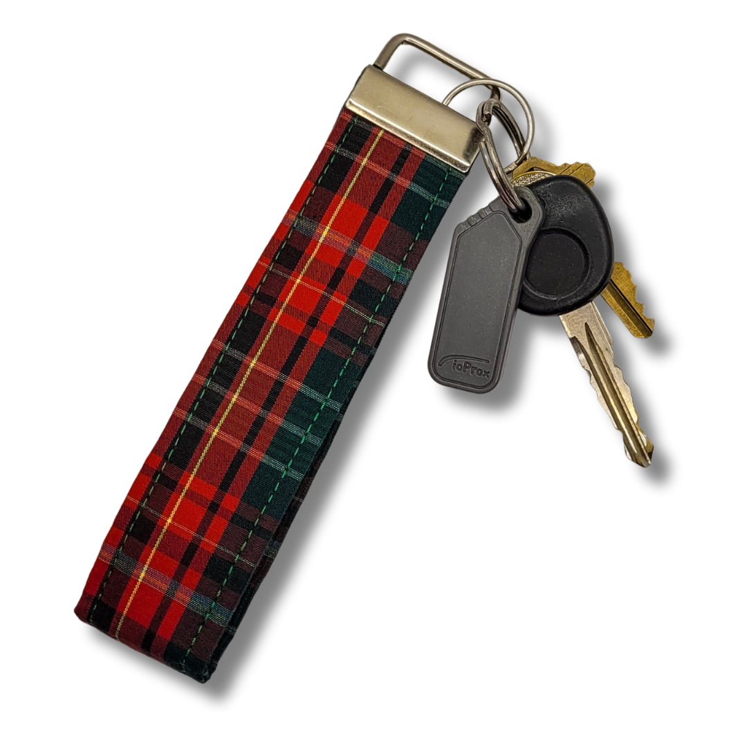 New Brunswick Tartan Wristlet Key Strap