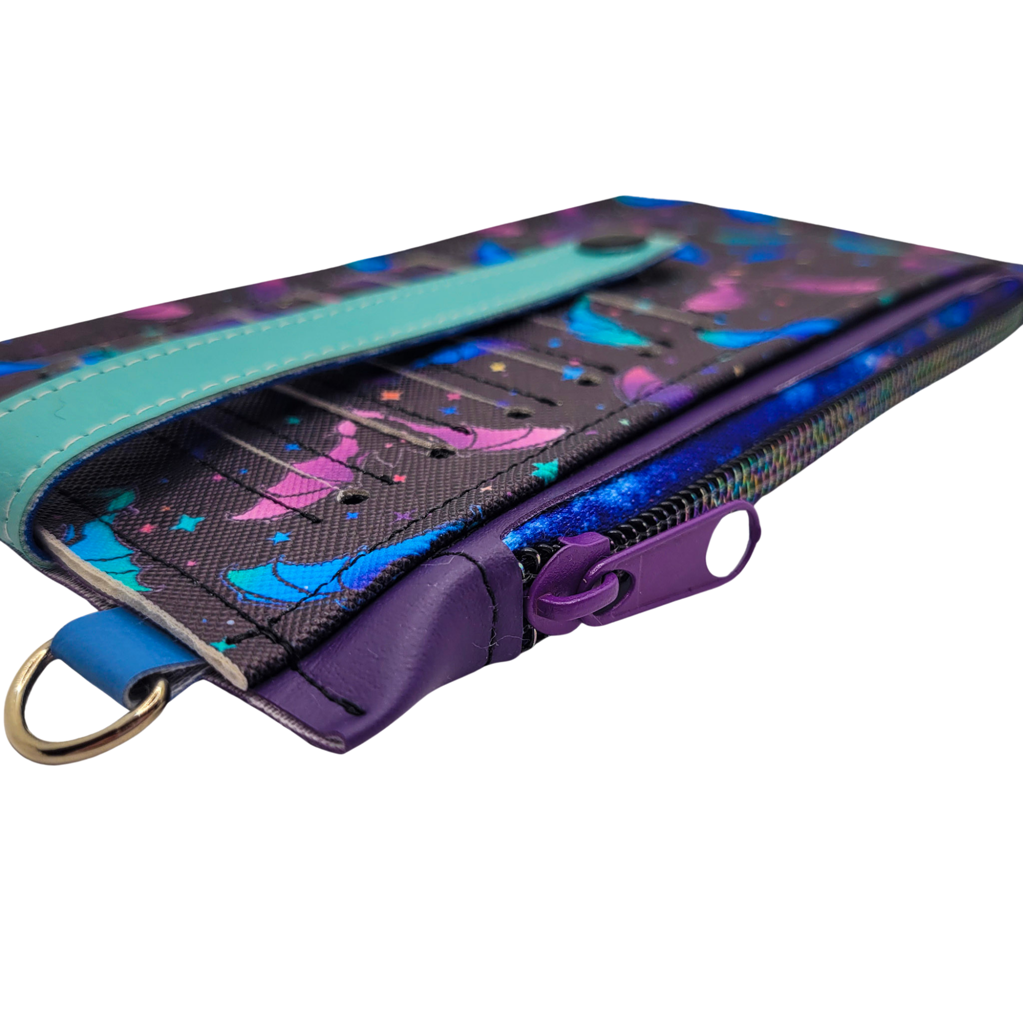 Pastel Bats Vinyl Slim Wallet
