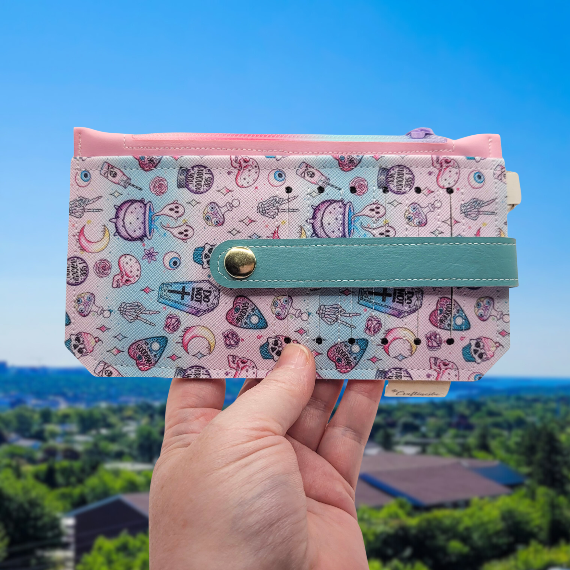Pastel Goth Vinyl Slim Wallet