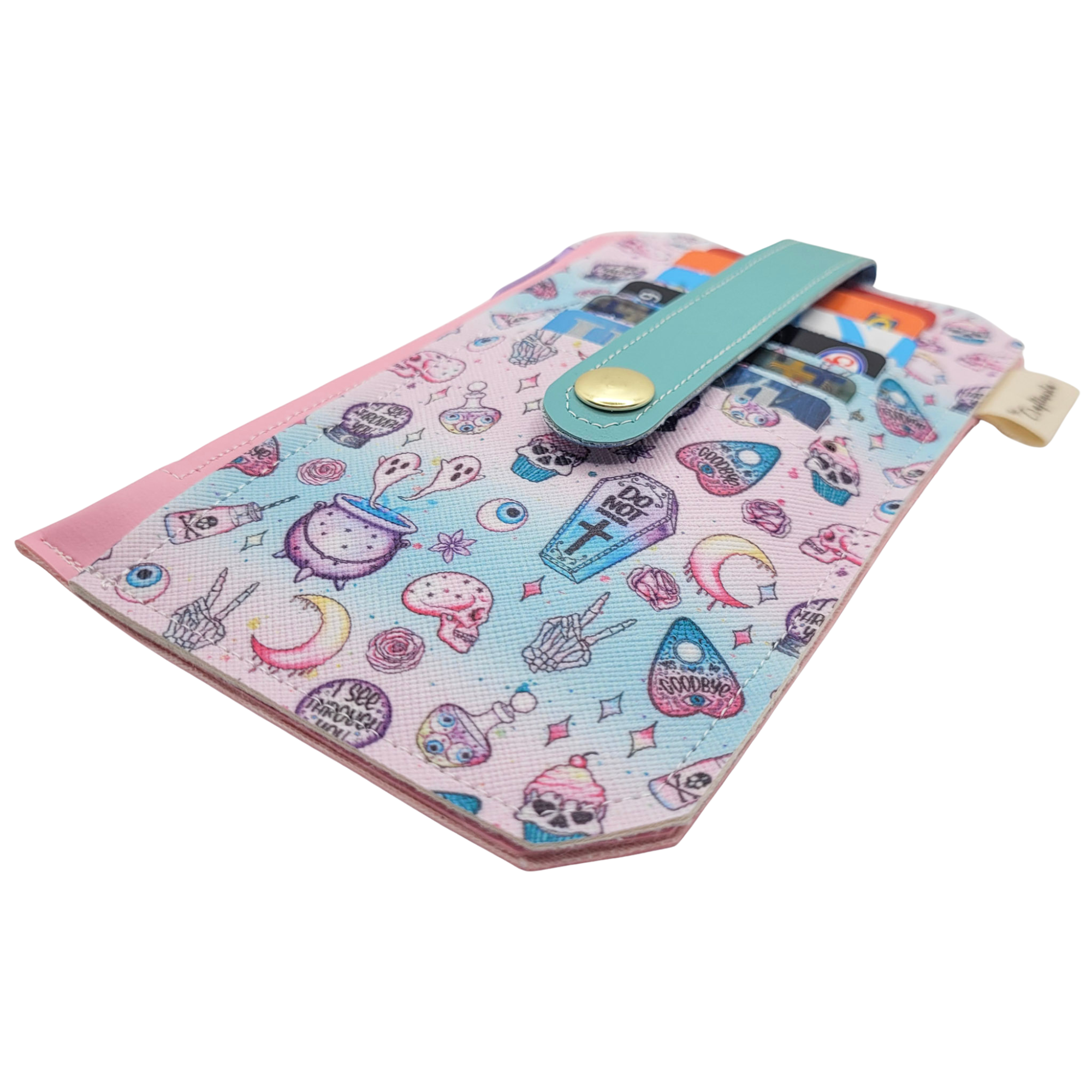 Pastel Goth Vinyl Slim Wallet