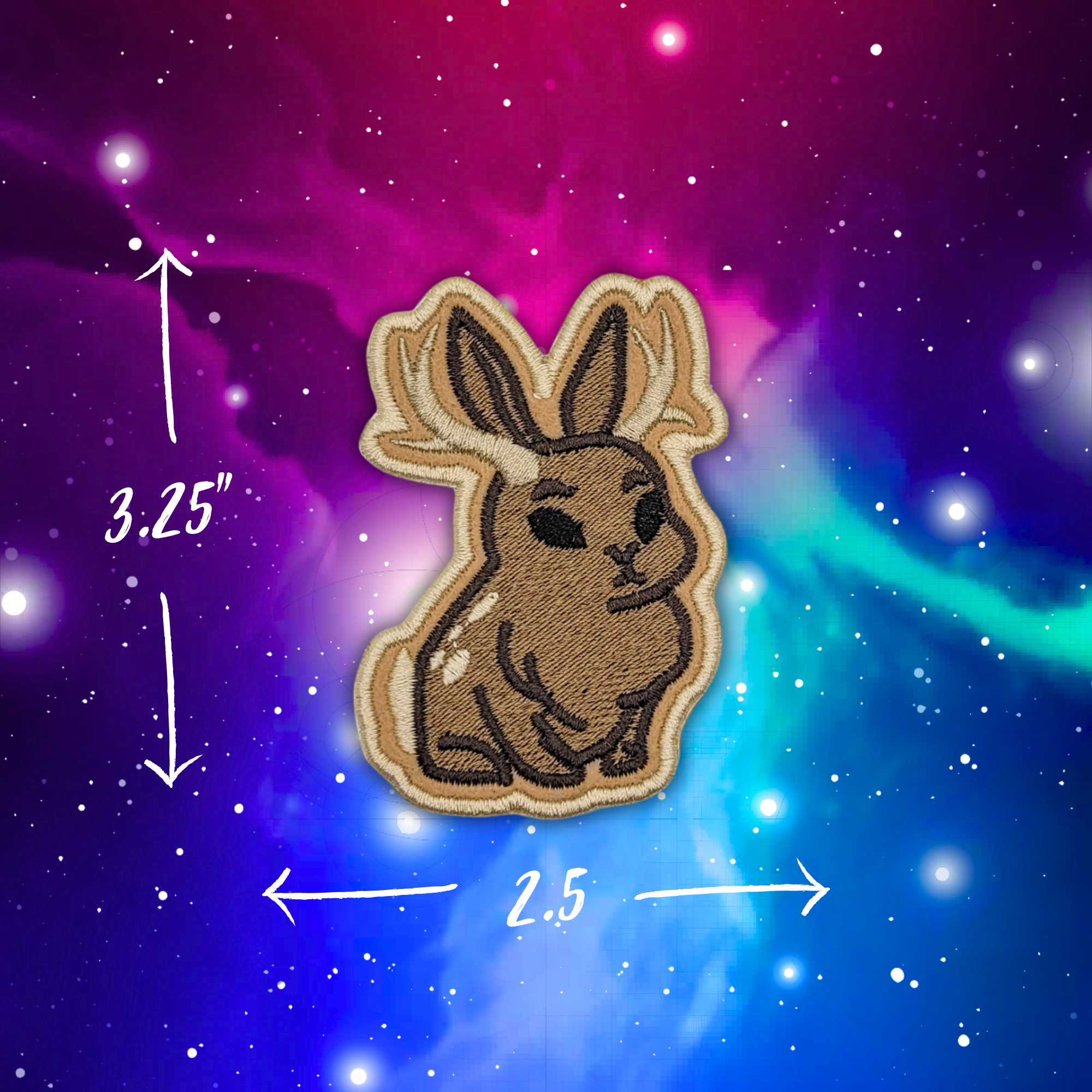 Mi pequeño parche de Jackalope