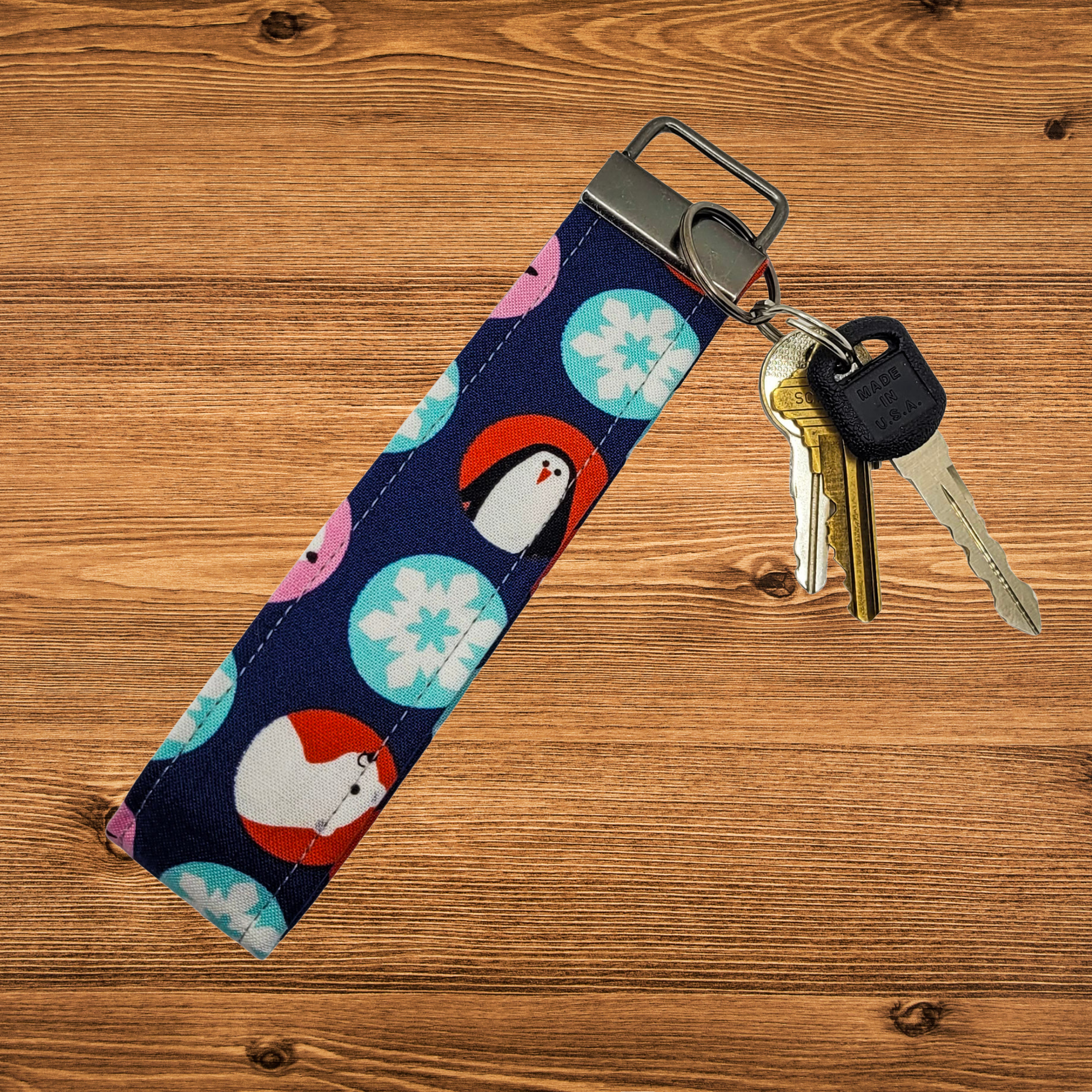 Polar Pals Wristlet Keychain