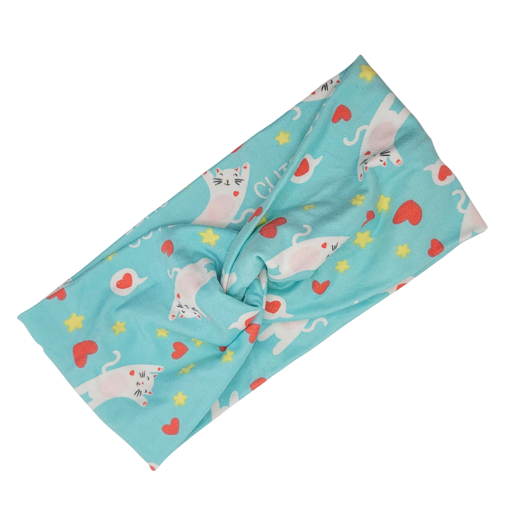 So Cute Kittens Stretch Knit Headband
