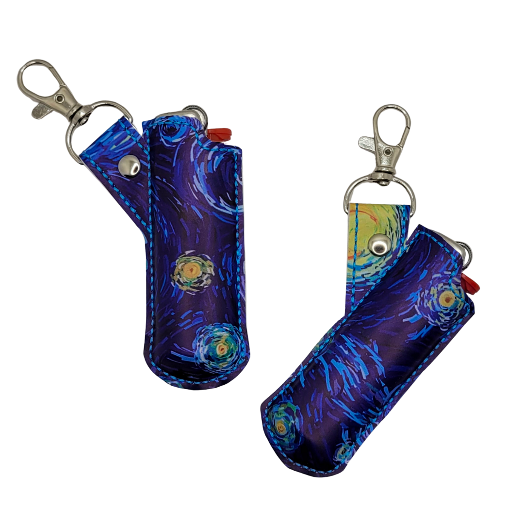 Starry Nights Vinyl Lighter Case