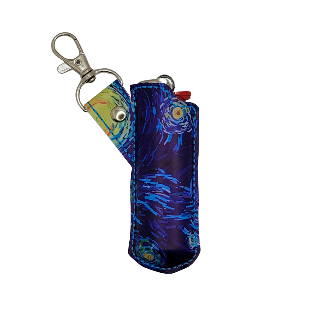 Starry Nights Vinyl Lighter Case