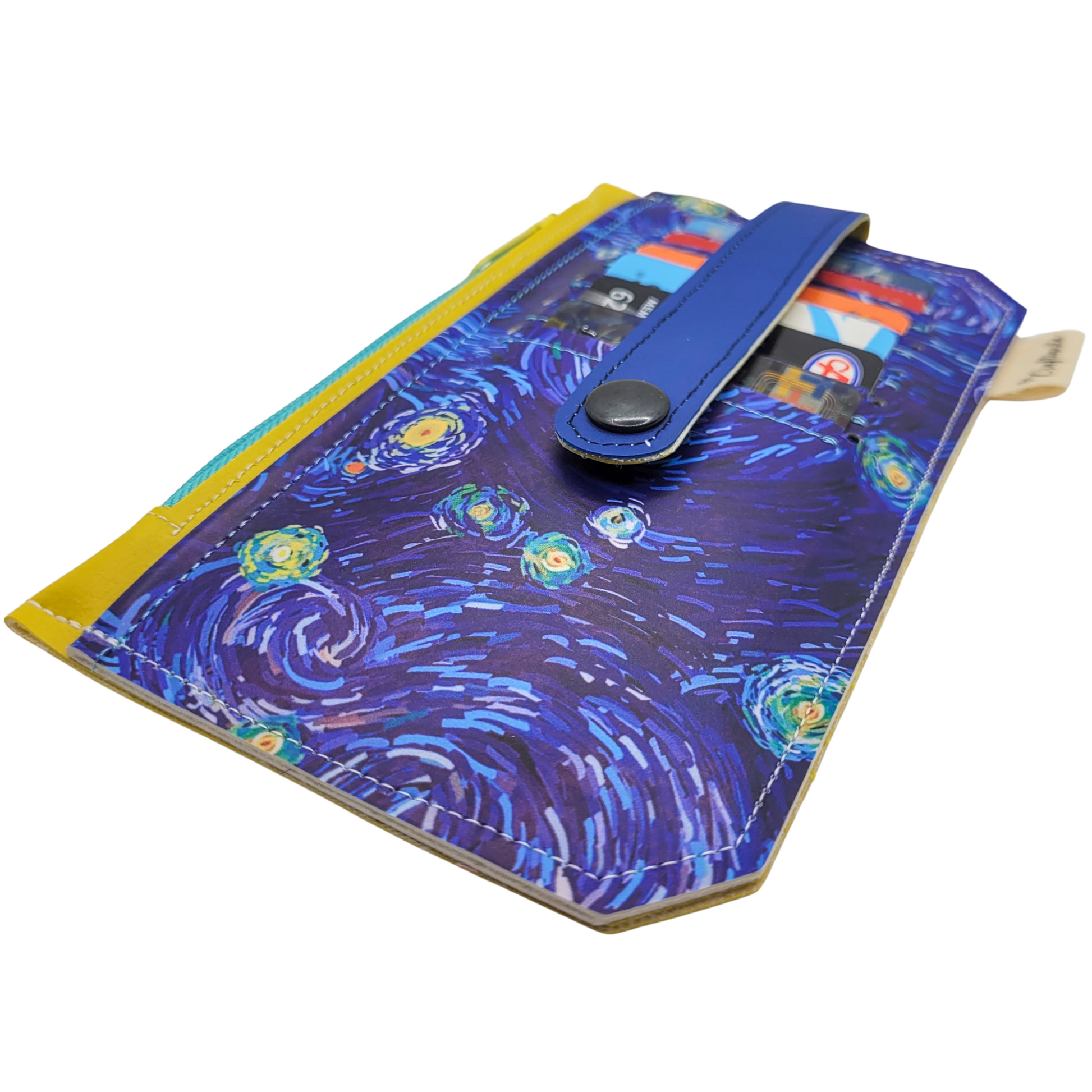 Starry Nights Vinyl Slim Wallet