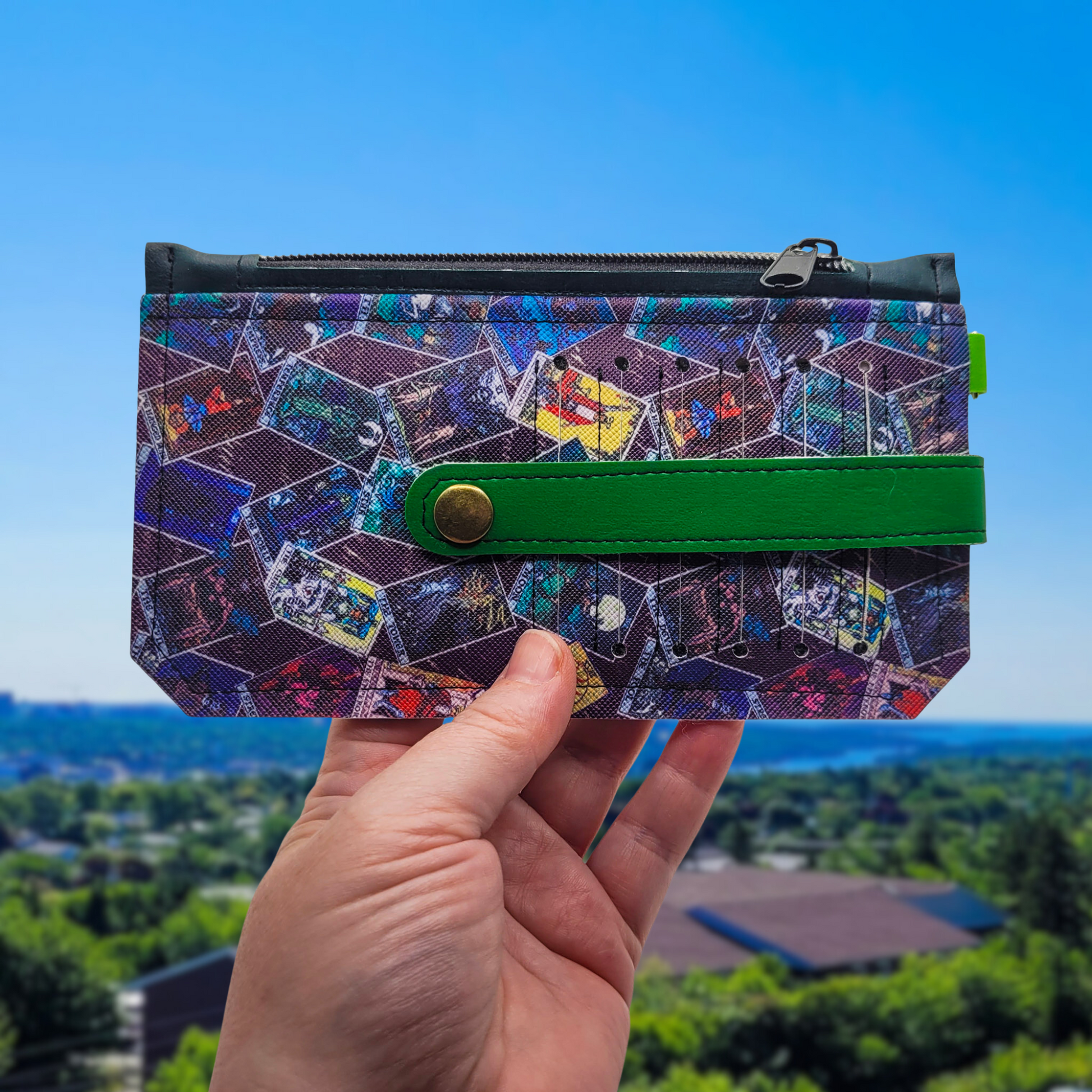 Tarot Card Vinyl Slim Wallet
