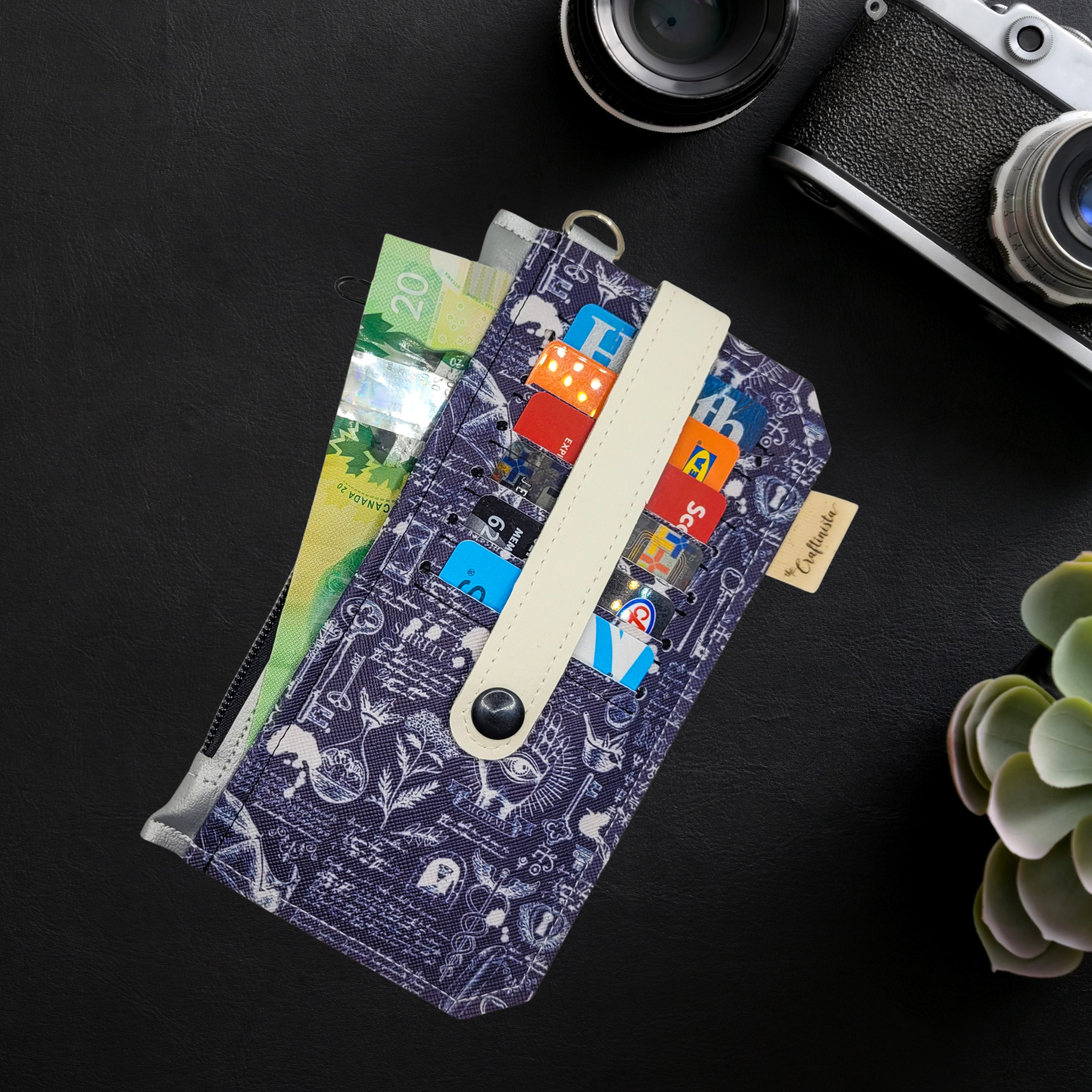 The Occult Vinyl Slim Wallet