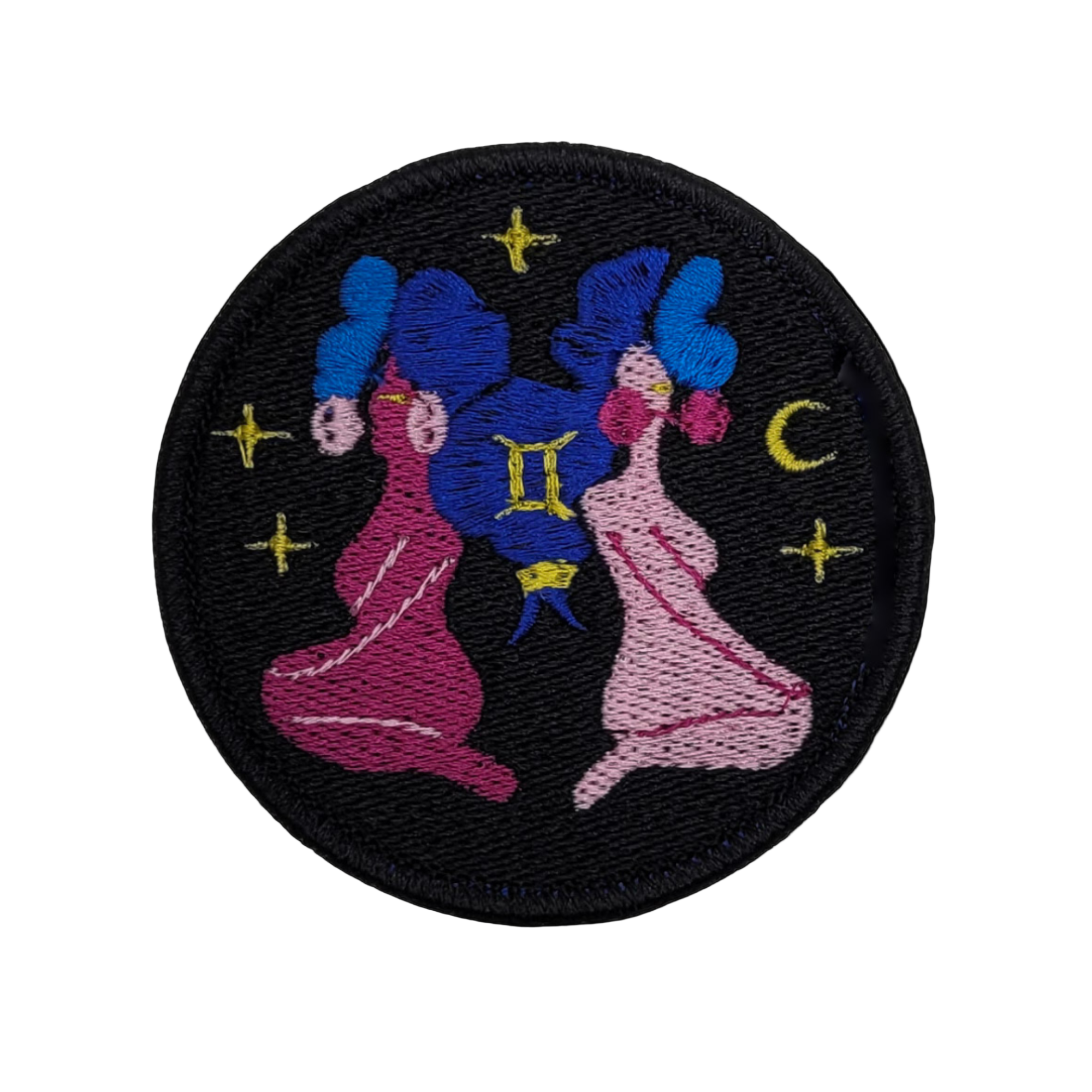 Gemini Zodiac Embroidered Patch
