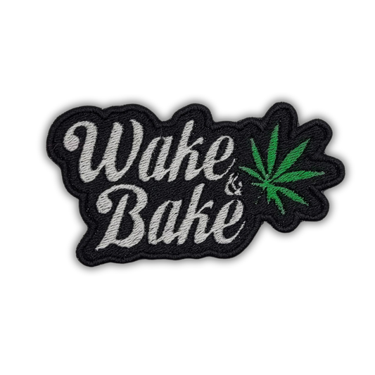 Wake & Bake Embroidered Patch