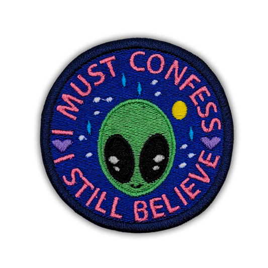 I Must Confess, I Still Believe Embroidered Patch