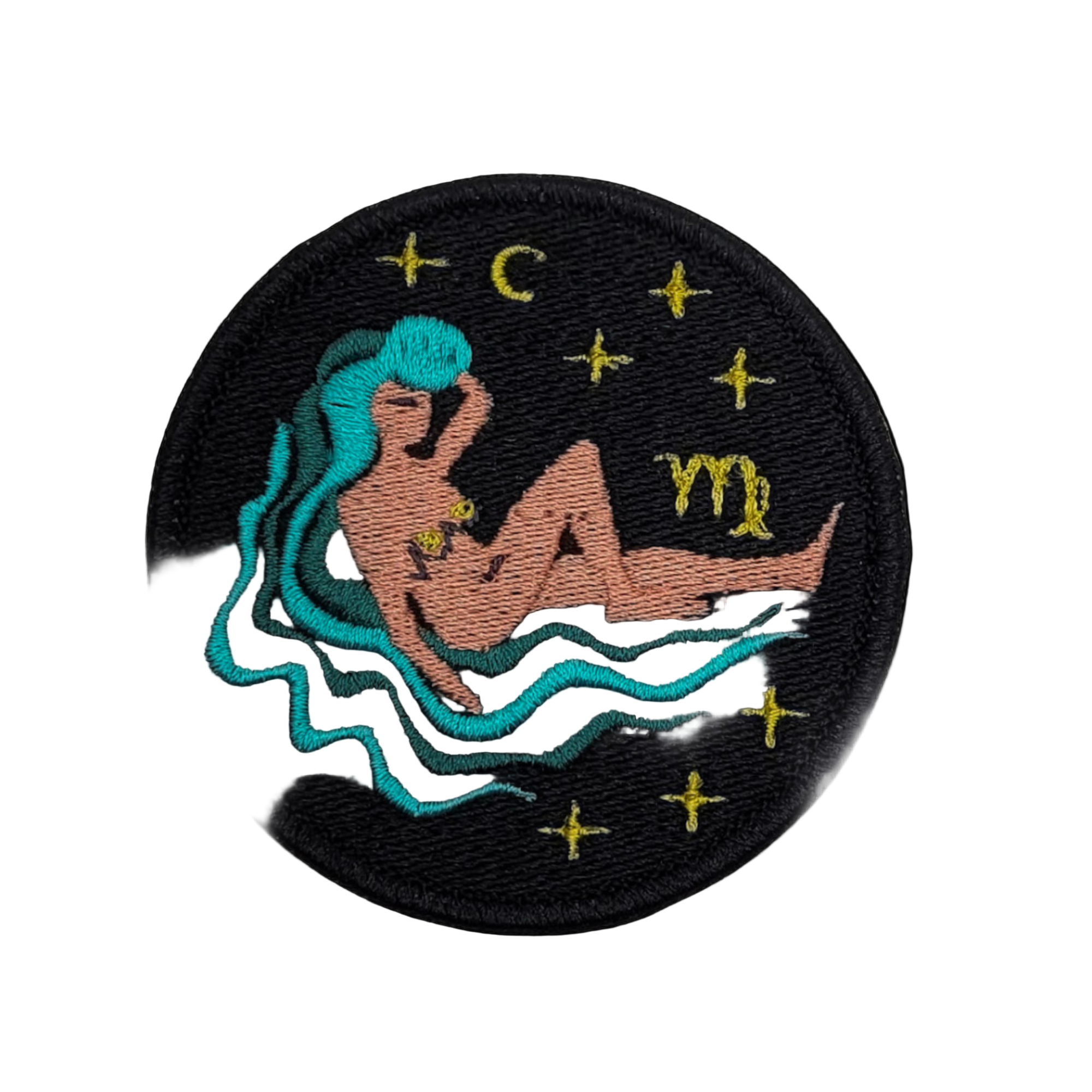 Virgo Zodiac Sign Embroidered Patch
