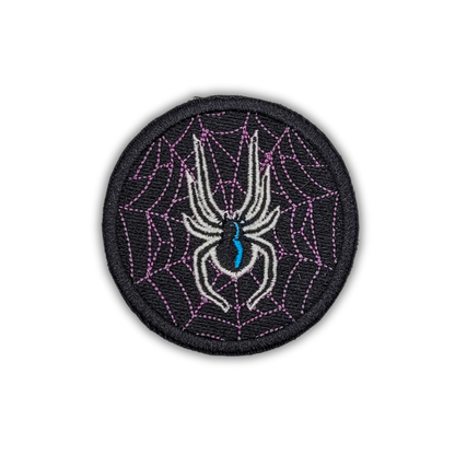 Spider & Web Embroidered Patch