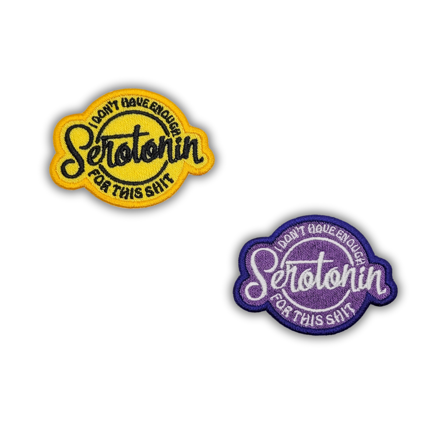 Serotonin Embroidered Patch