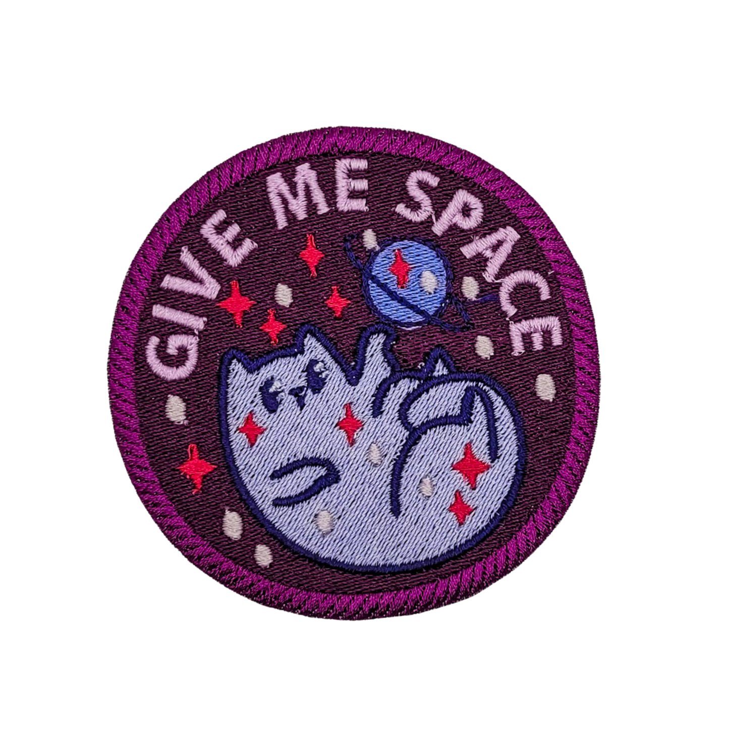 Give Me Space Embroidered Patch