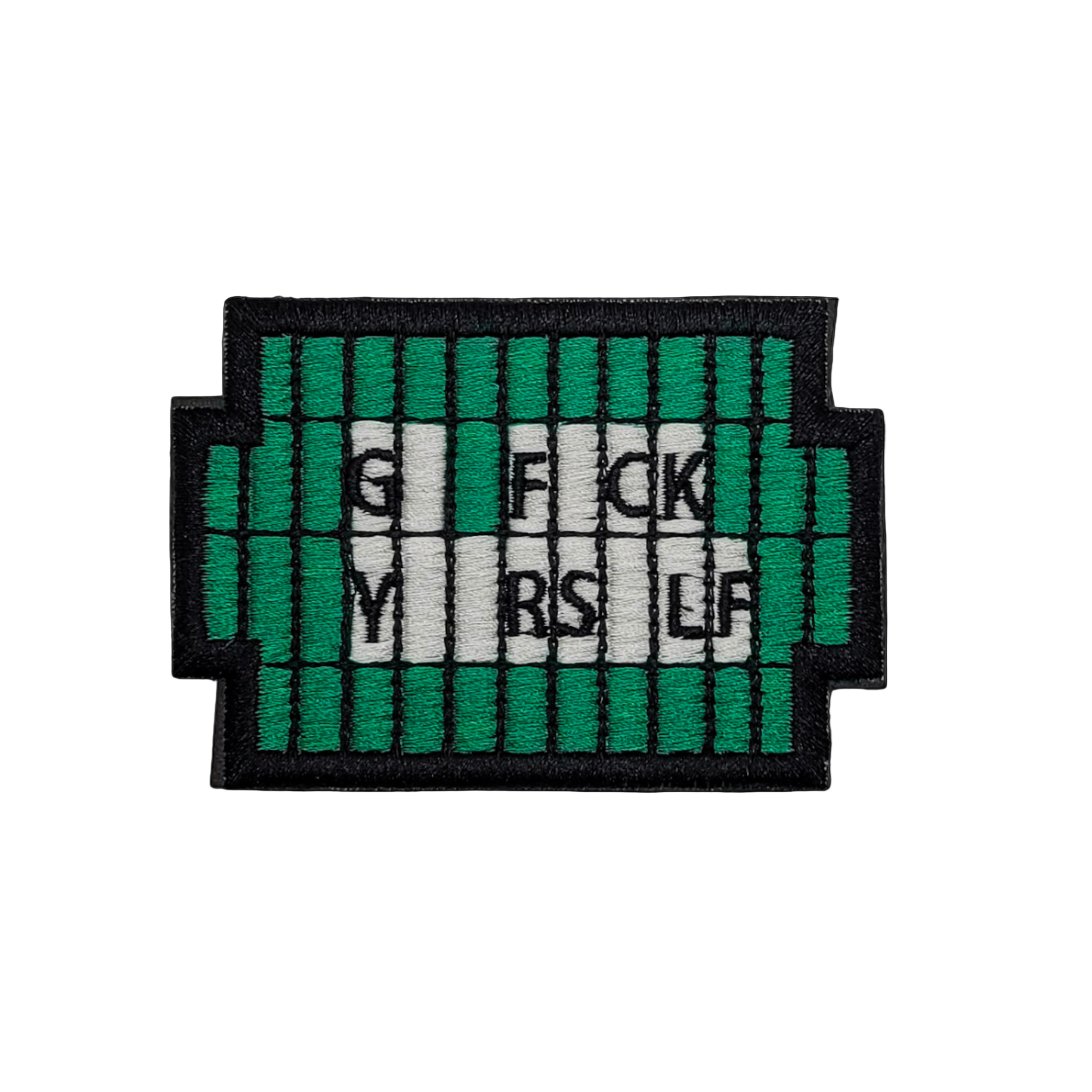 Buy a Vowel Embroidered Patch