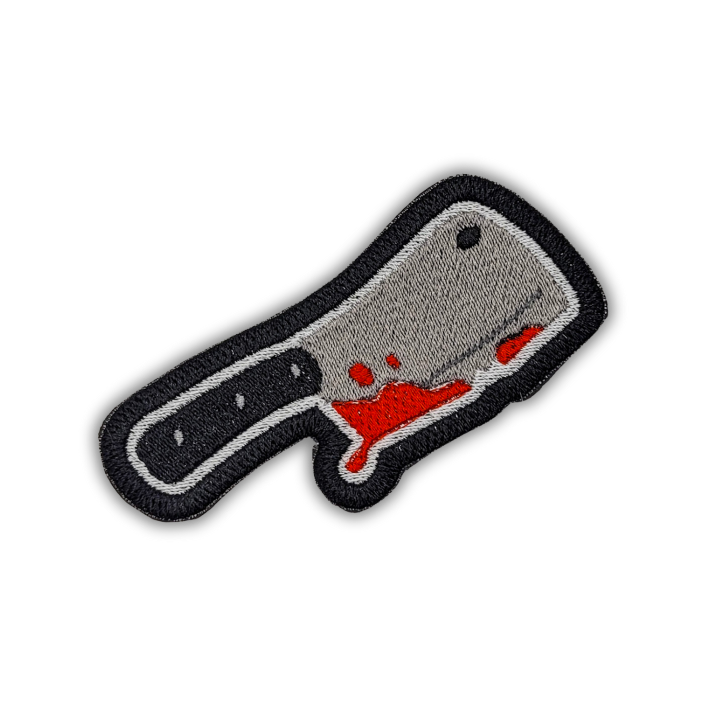 Bloody Cleaver Embroidered Patch