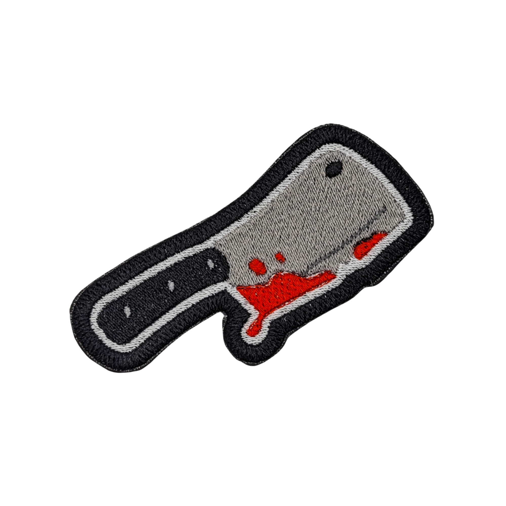 Bloody Cleaver Embroidered Patch