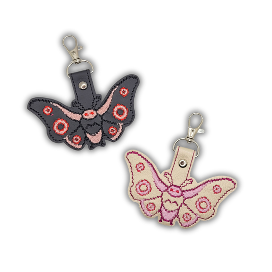 8-Bit Mothman Keychain