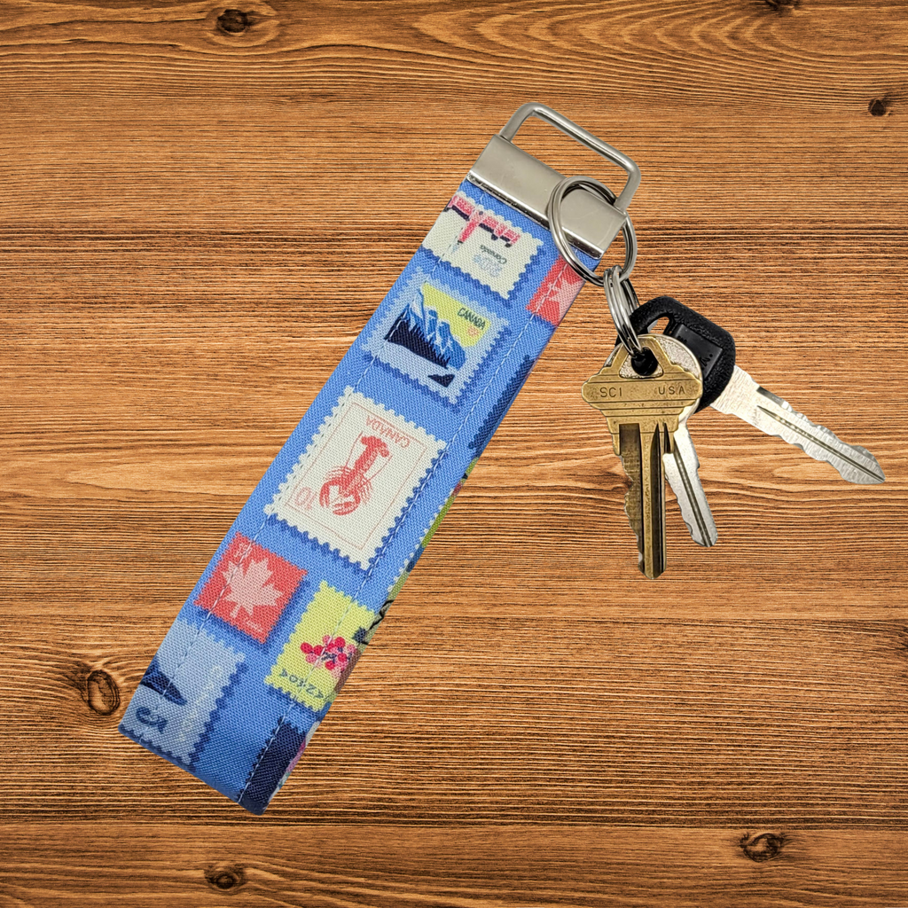 True North Post Wristlet Keychain
