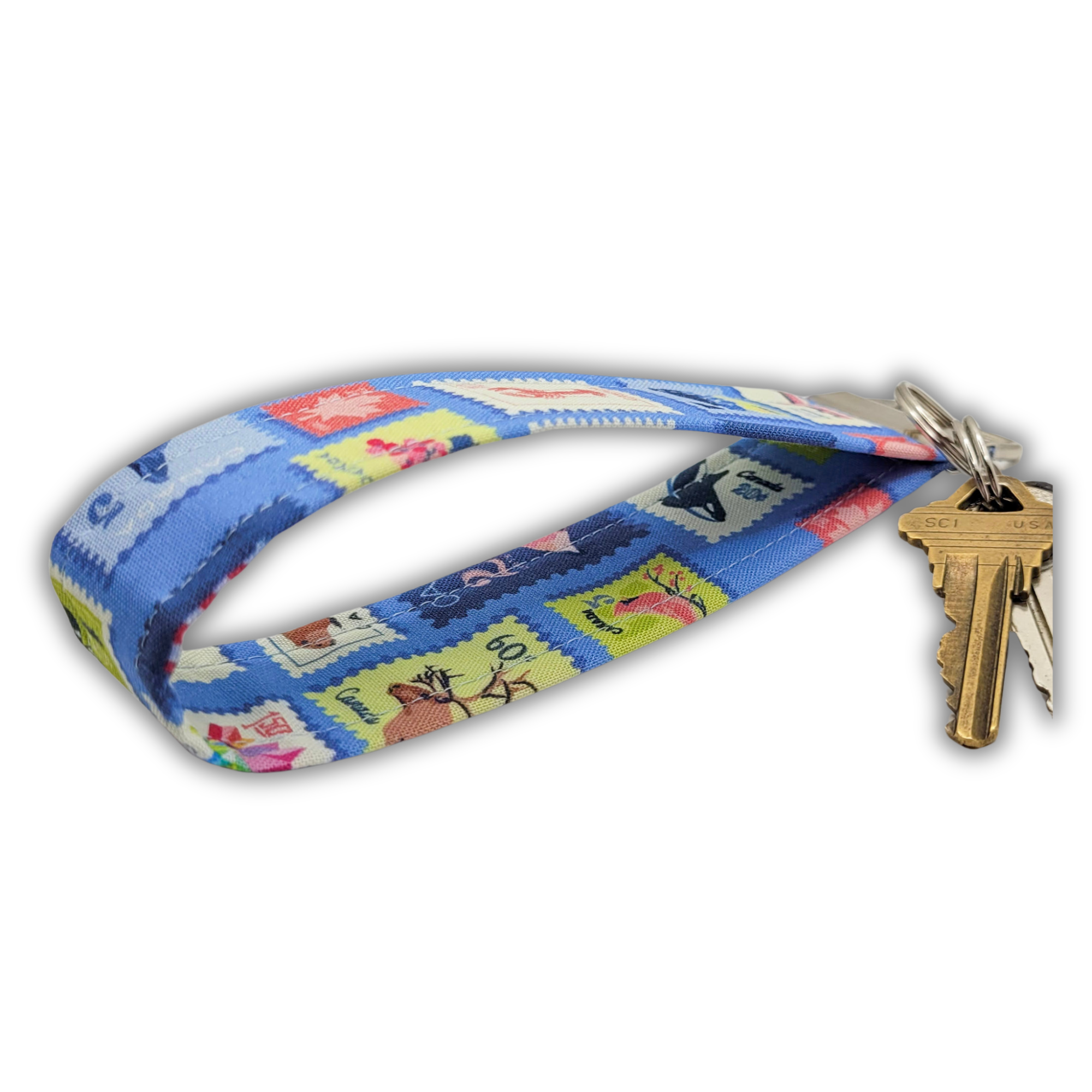 True North Post Wristlet Keychain