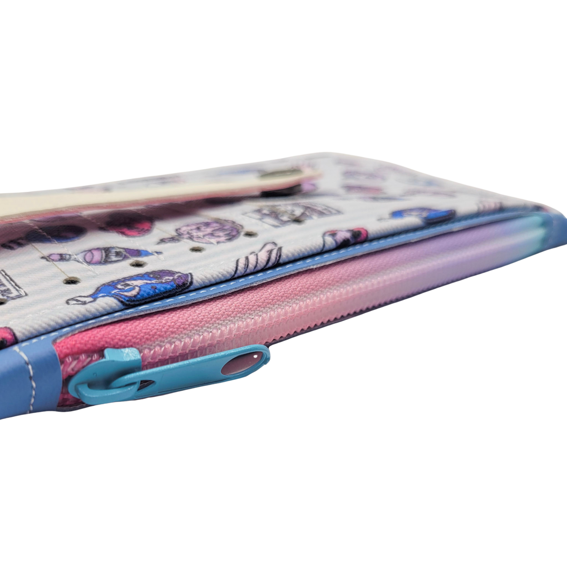 Witchy Vibes Stripes Vinyl Slim Wallet