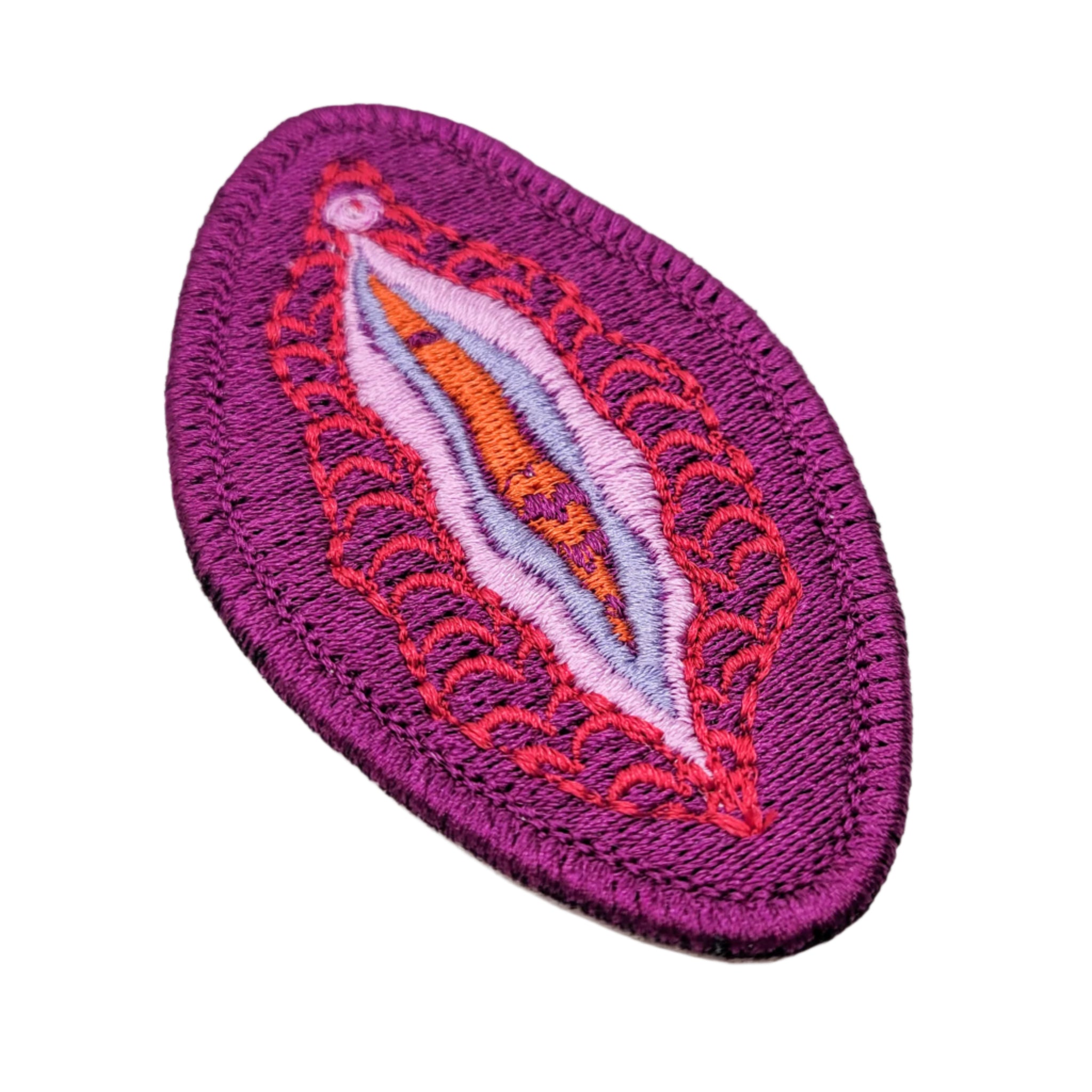 Yoni Embroidered Patch