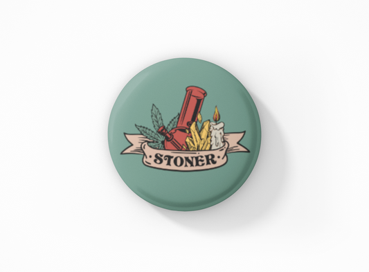 Stoner Pinback Button