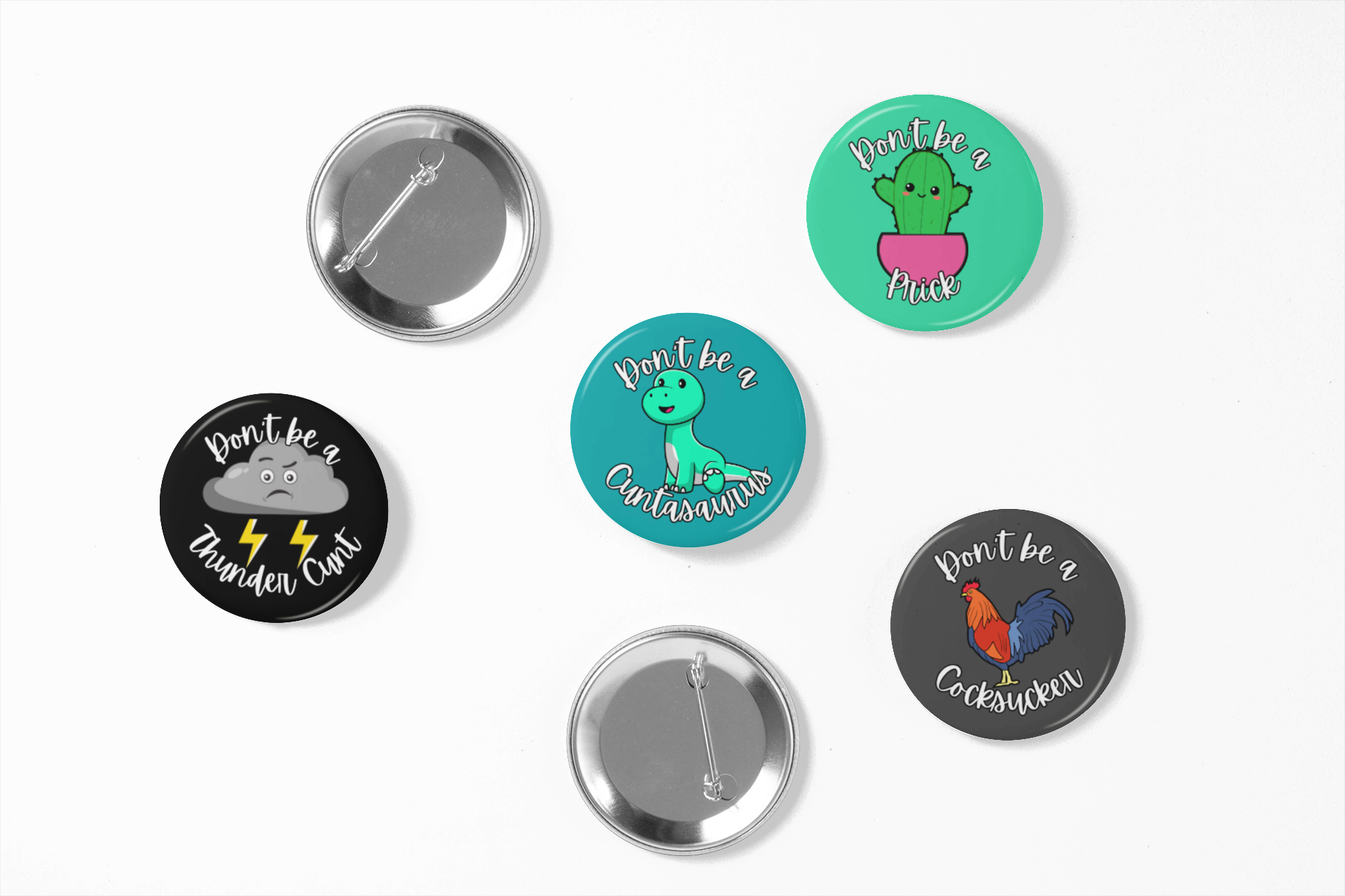 Don't be a Cuntaloupe Pinback Button