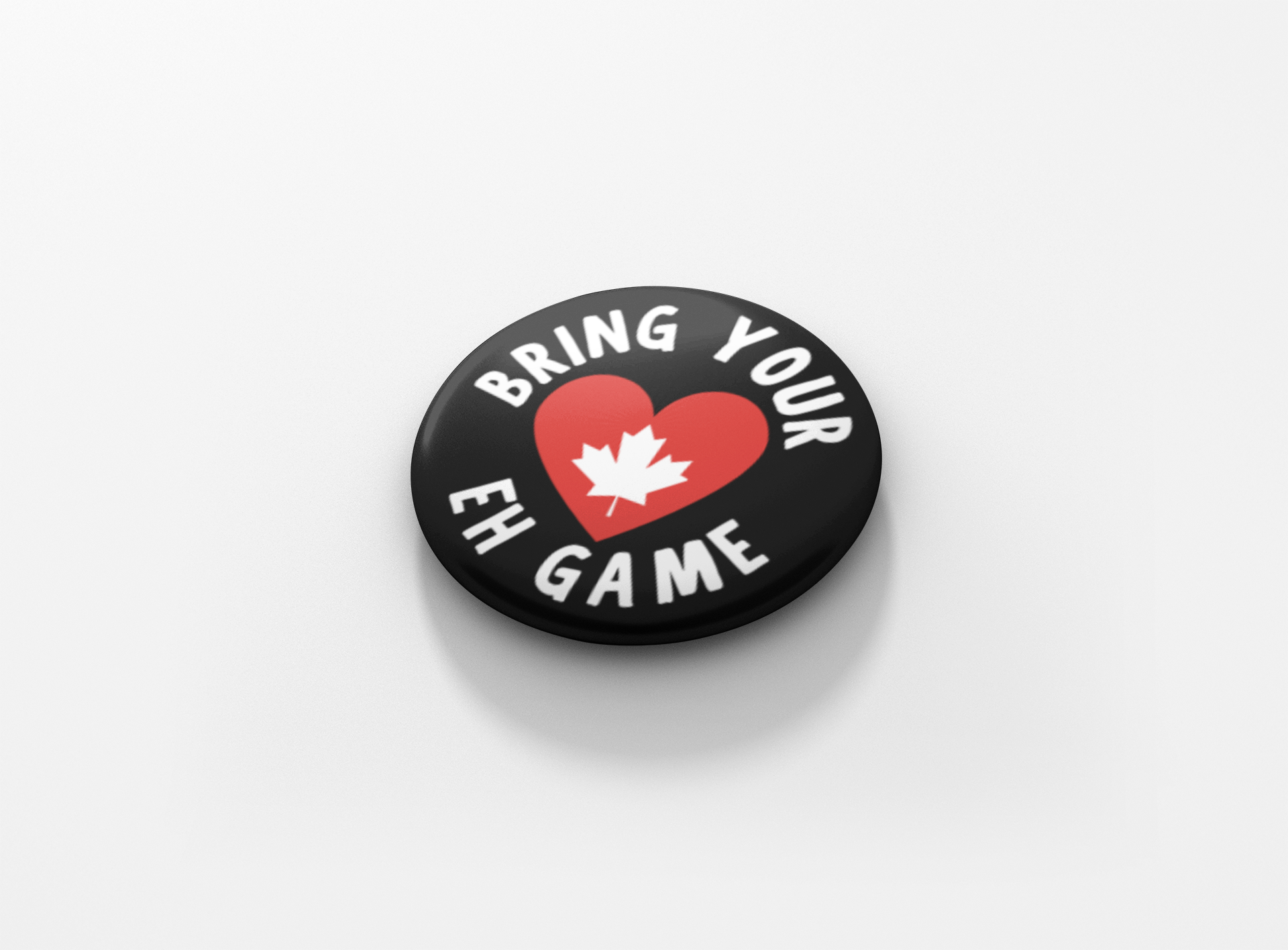 Bouton Pinback « Apportez votre jeu Eh »