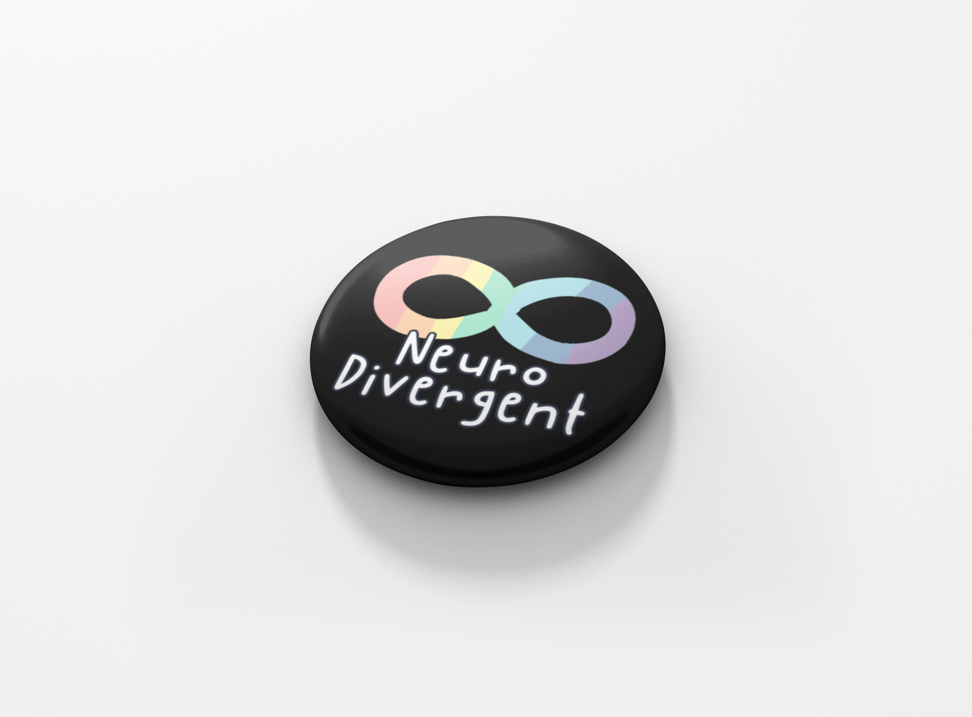 Neurodivergent Pinback Button