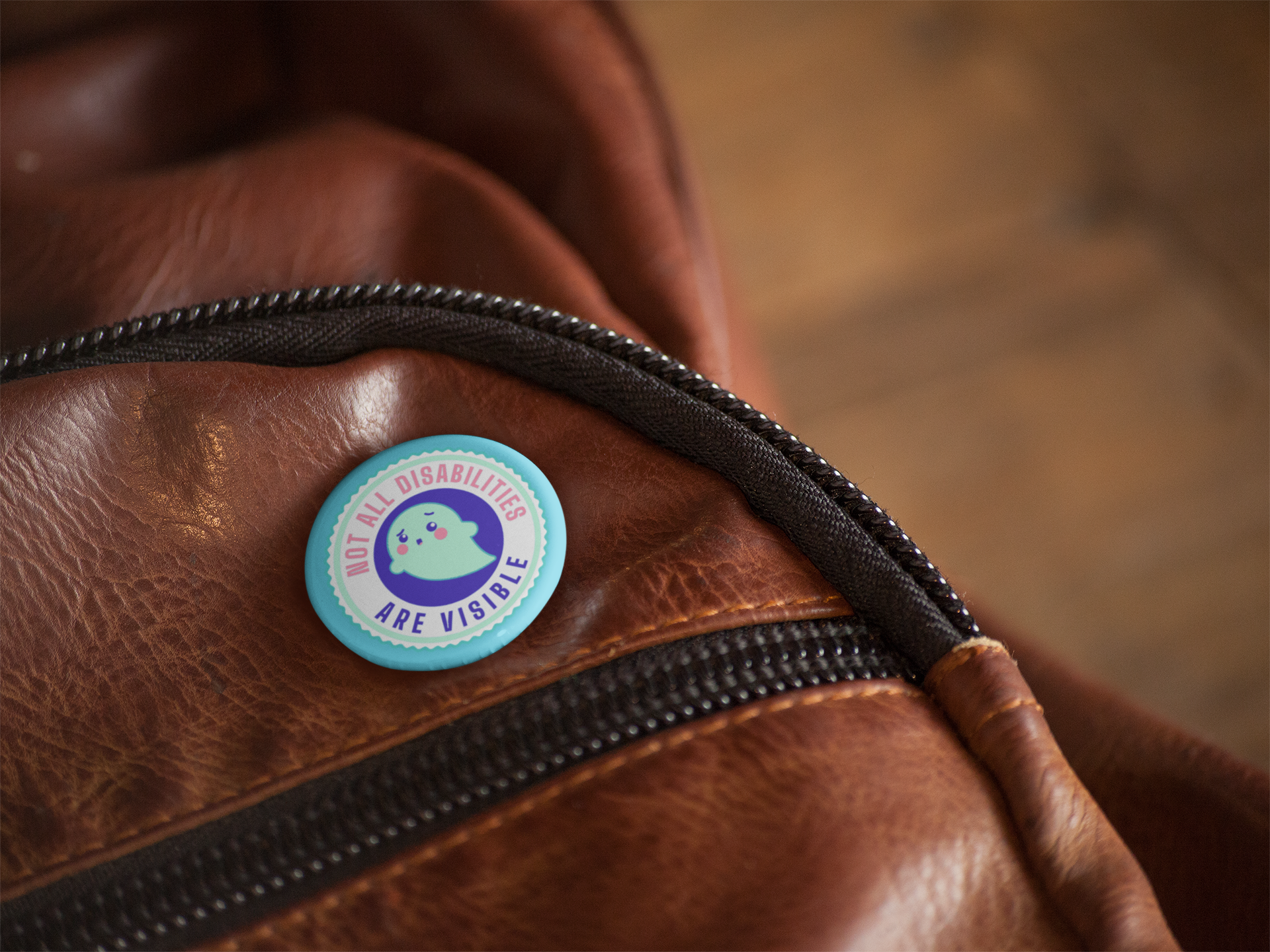 Not All Disabilities are Visible Pinback Button
