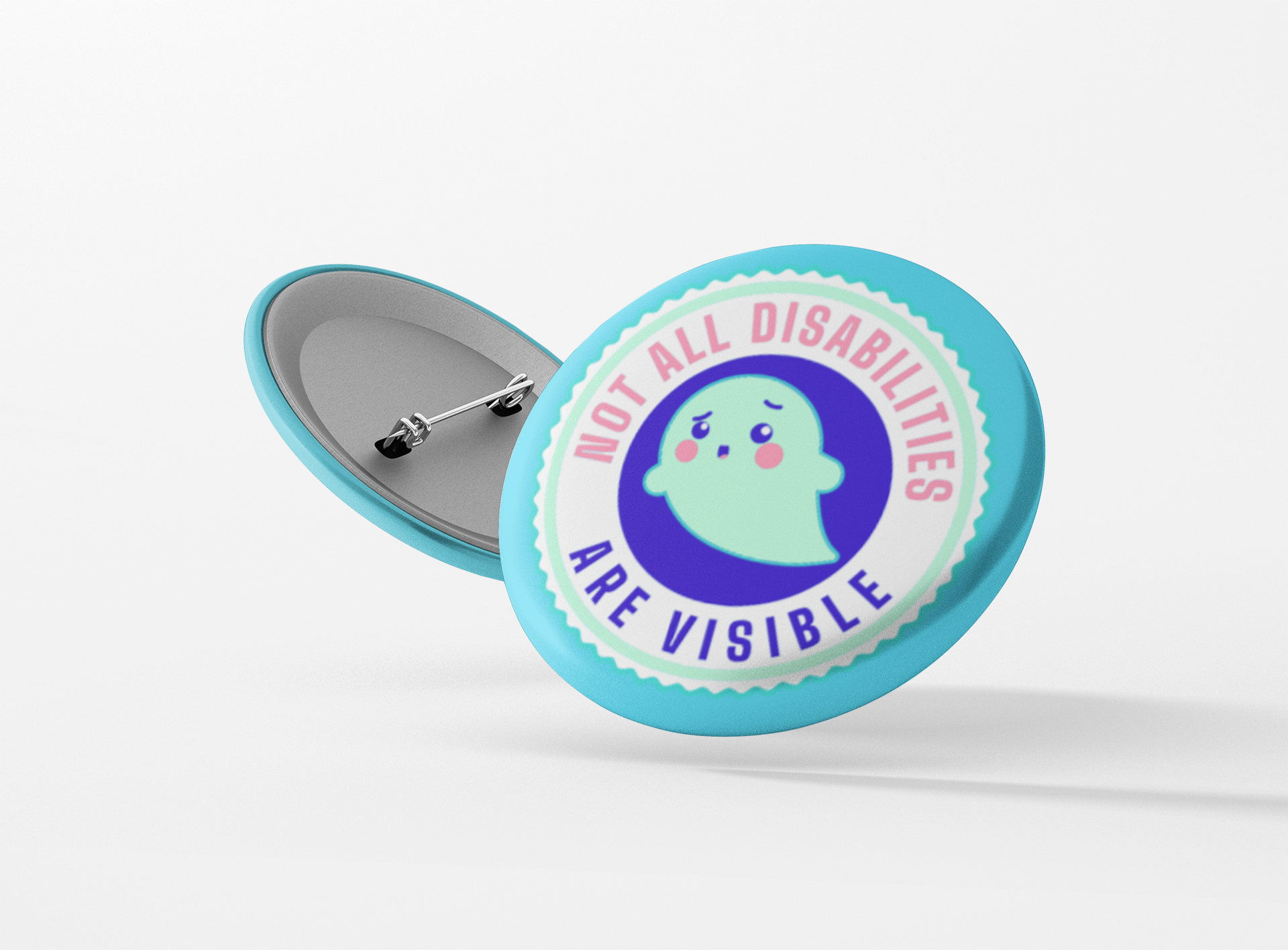 Not All Disabilities are Visible Pinback Button