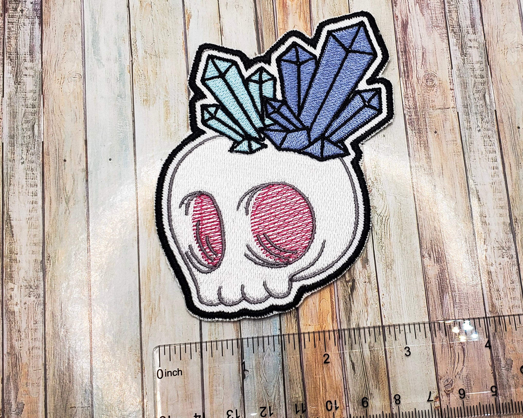 Patch Crâne de Cristal