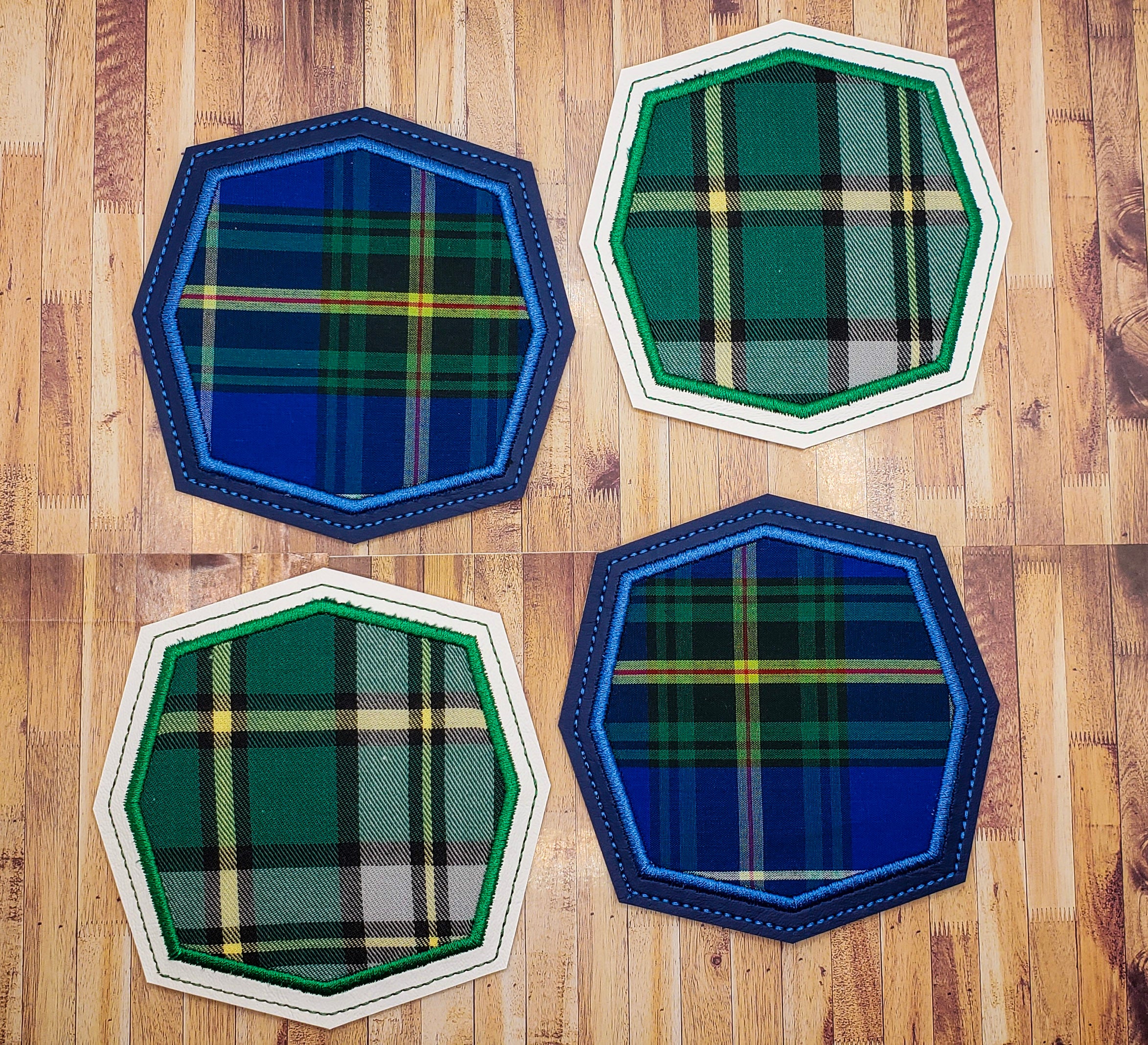 Nova Scotia & Cape Breton Tartan Coasters