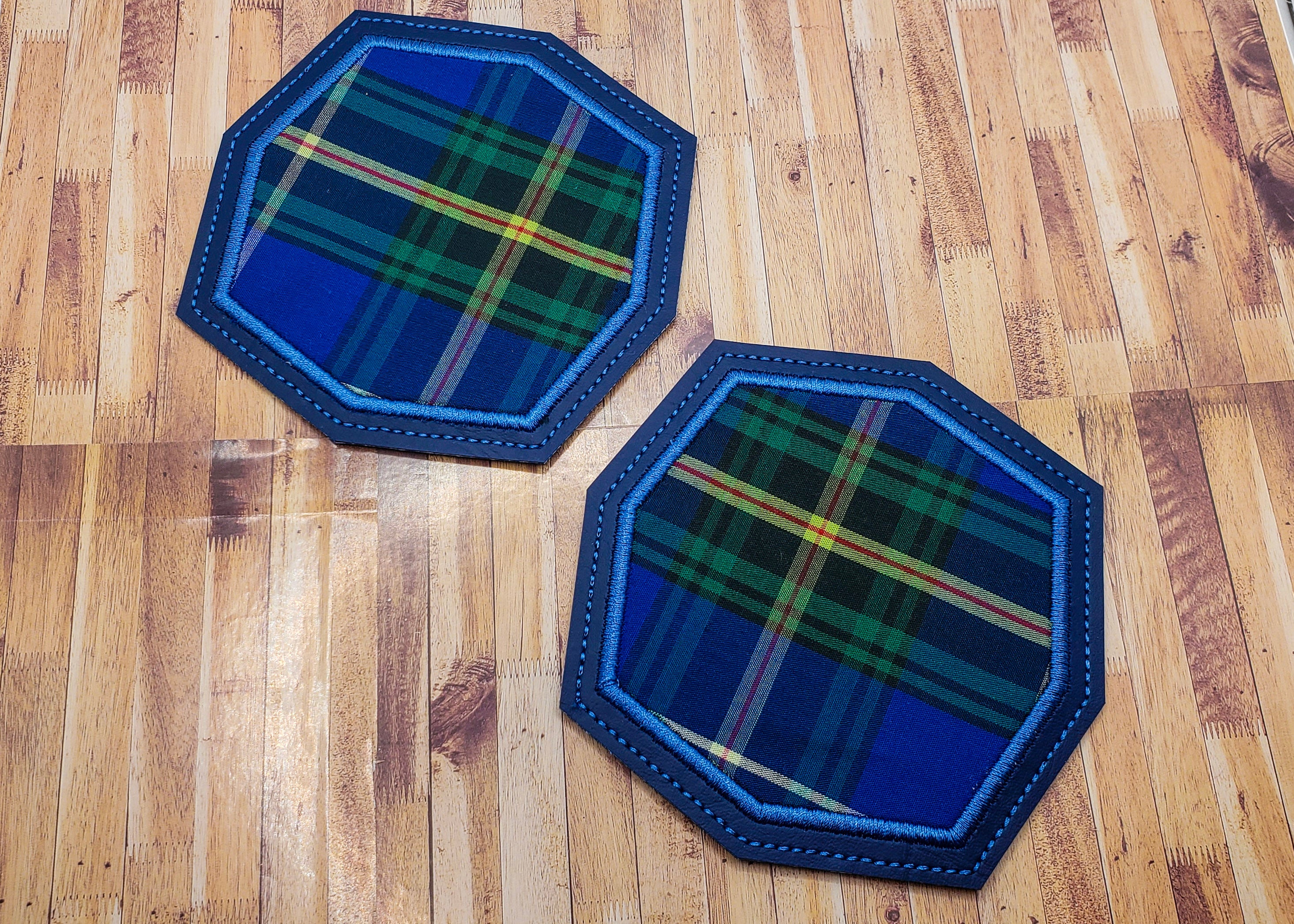 Nova Scotia & Cape Breton Tartan Coasters