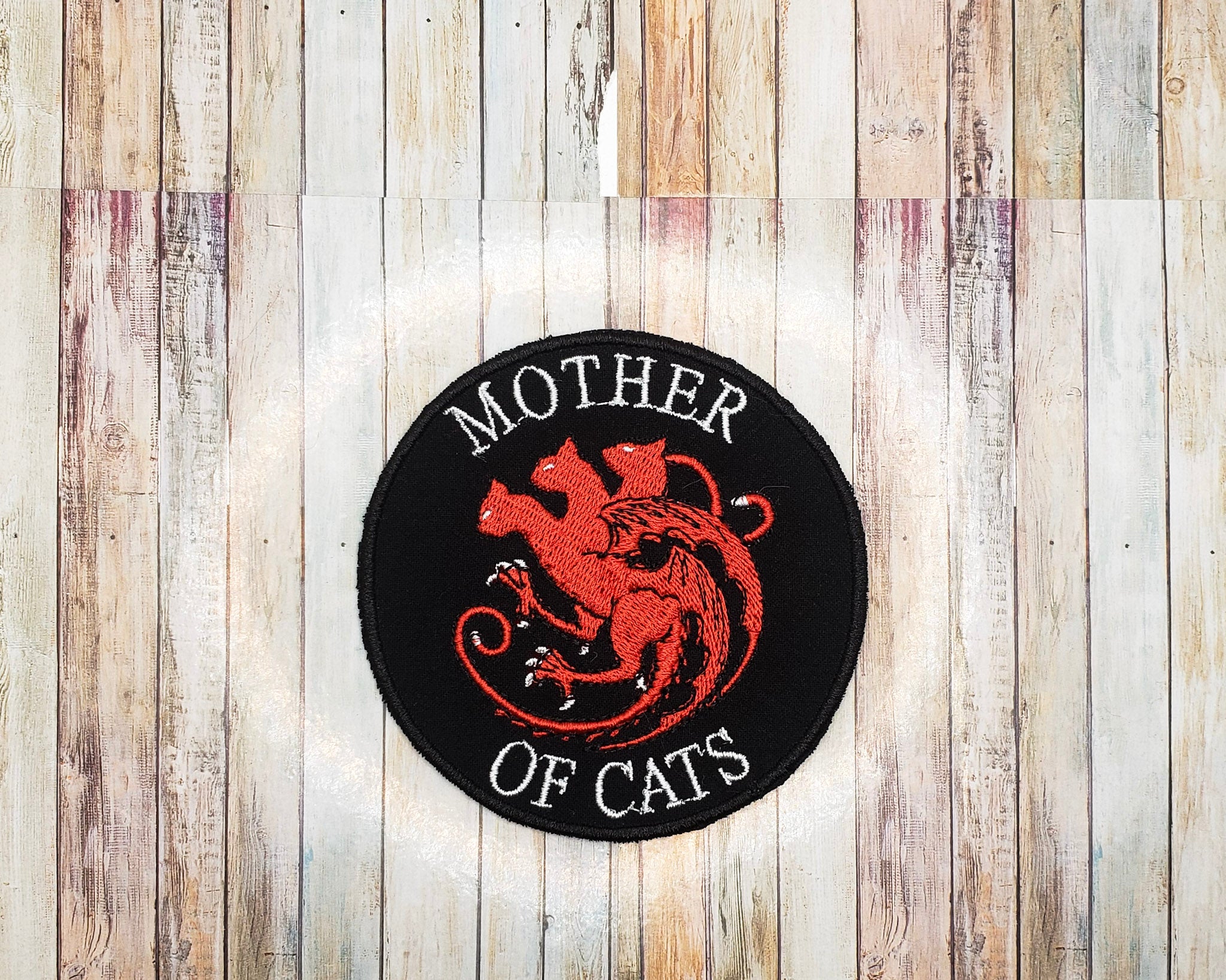Patch brodé Mère des chats