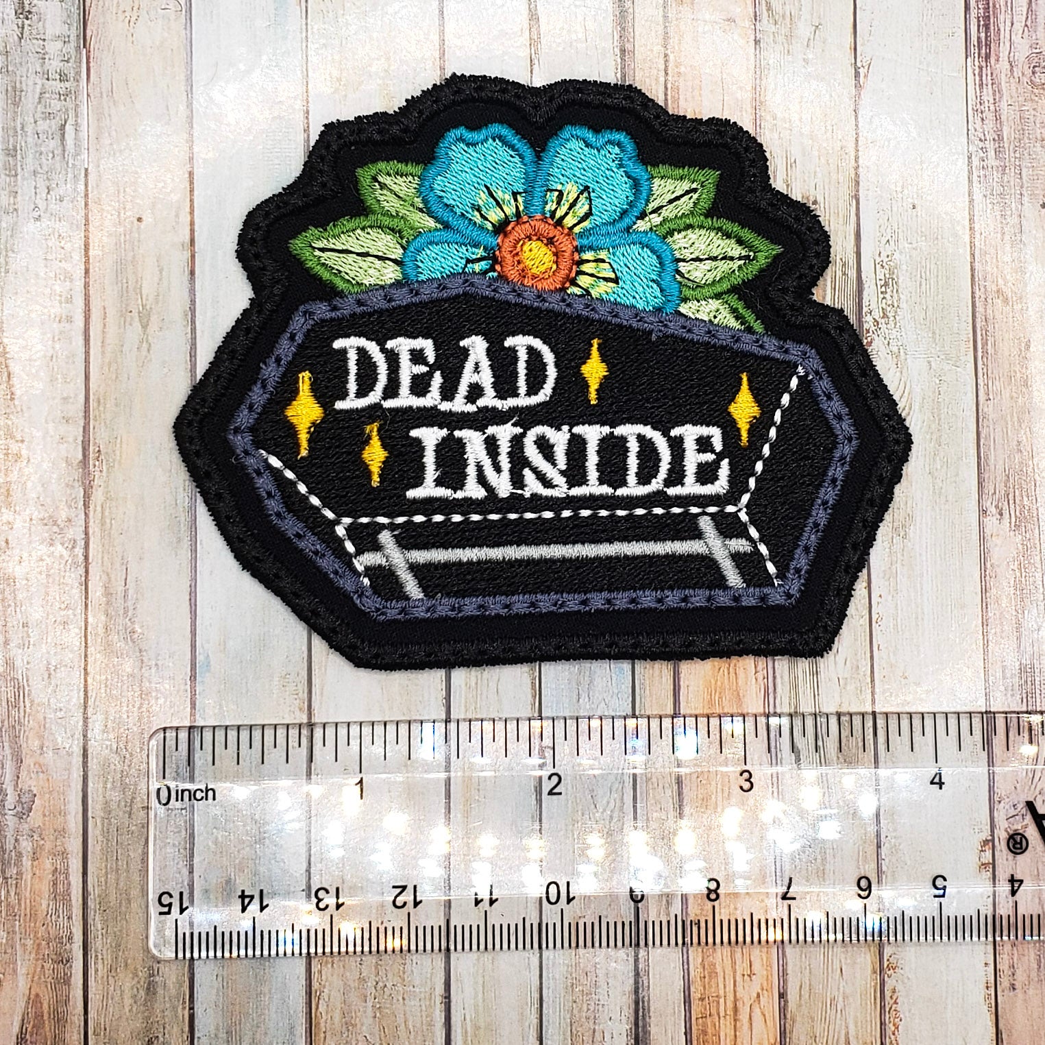 Dead Inside Coffin Patch