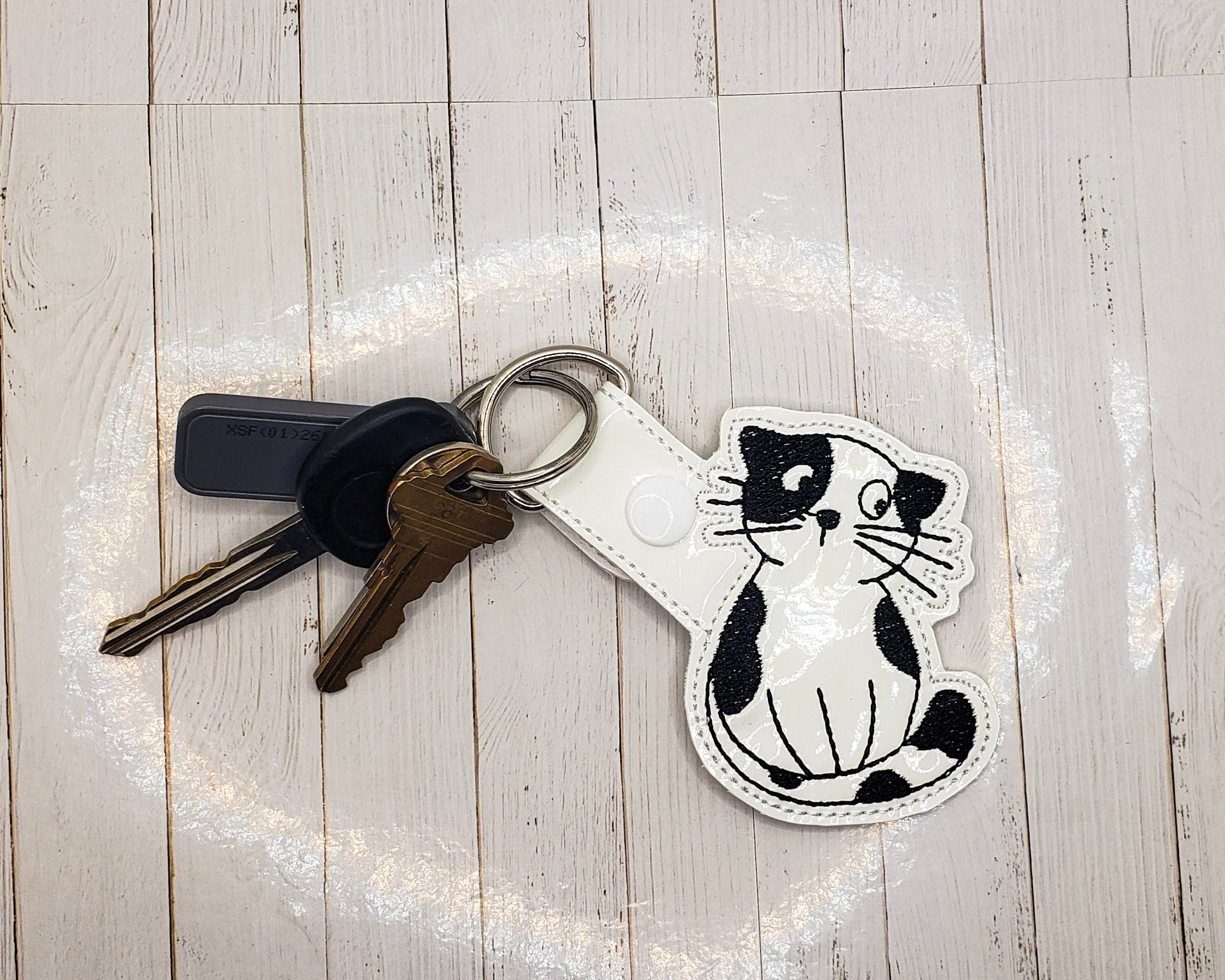 Cute Cat Keychain