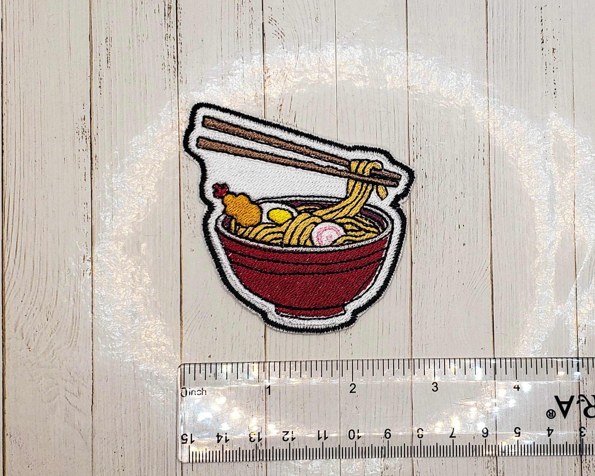 Ramen Bowl Embroidered Patch