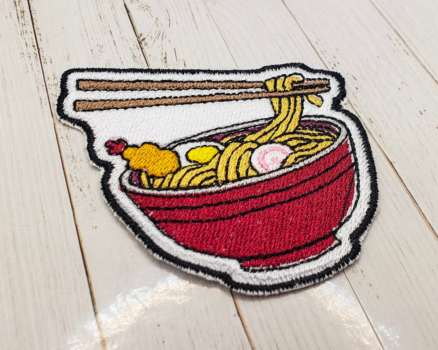 Ramen Bowl Embroidered Patch