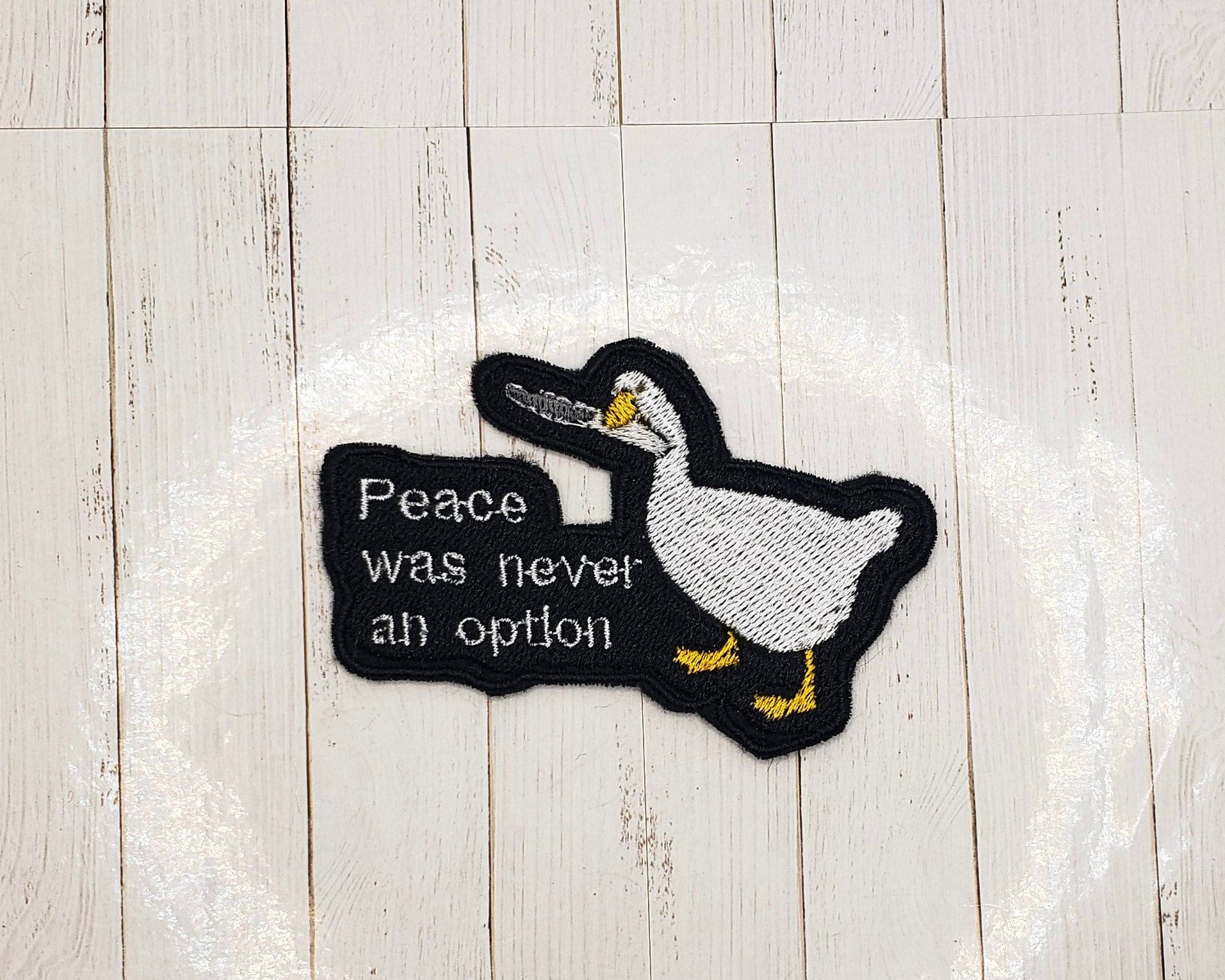 Peace Was Never An Option Patch