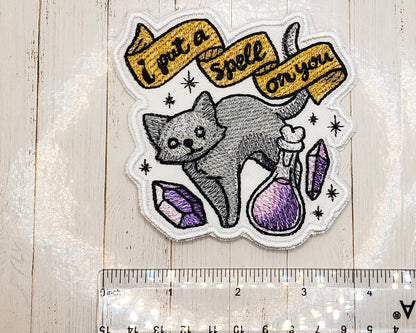 I Put A Spell On You Embroidered Patch