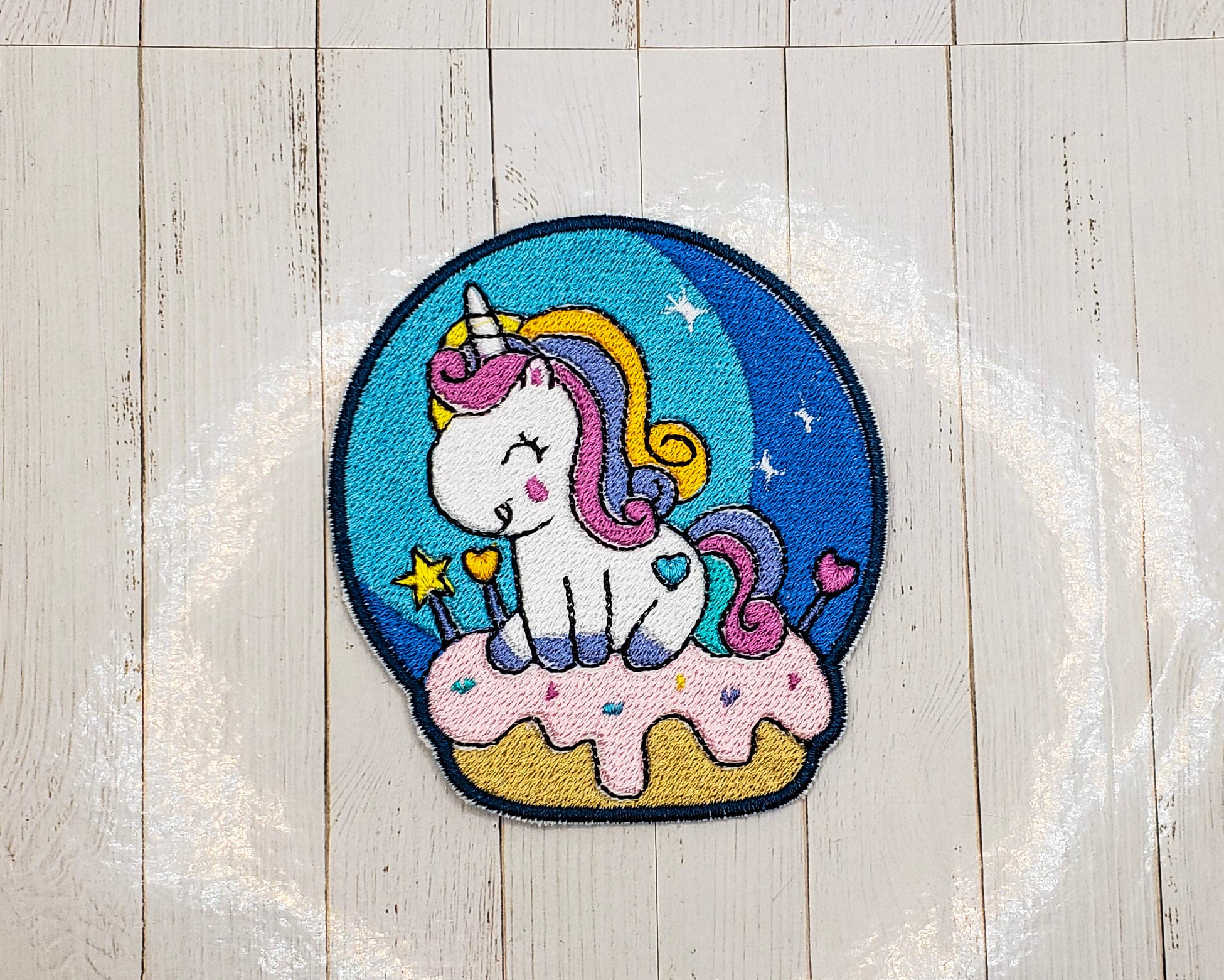 Patch Donut Licorne