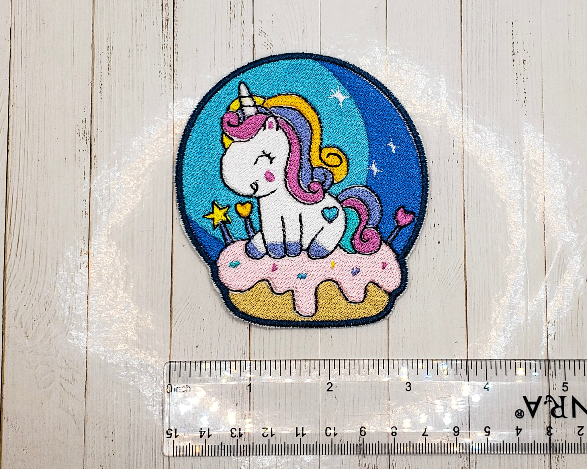 Patch Donut Licorne