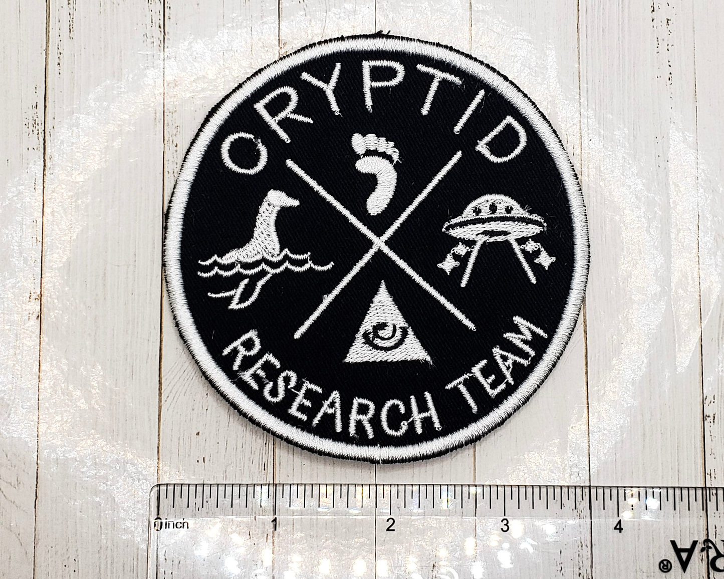 Cryptid Research Team Patch