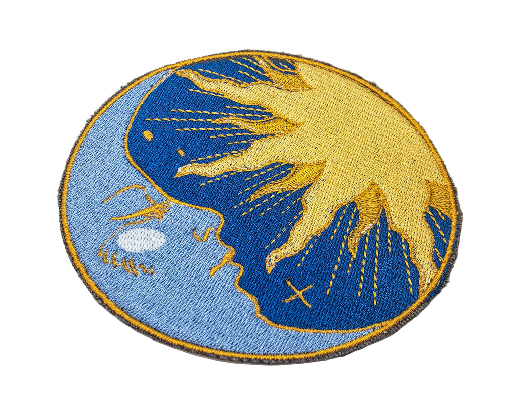 Patch brodé Lune et Soleil