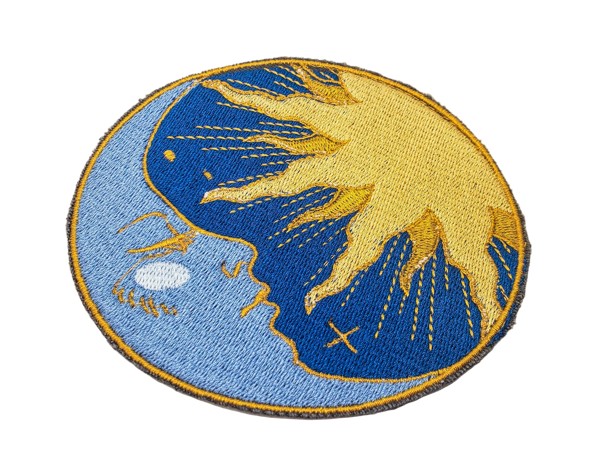 Moon & Sun Embroidered Patch